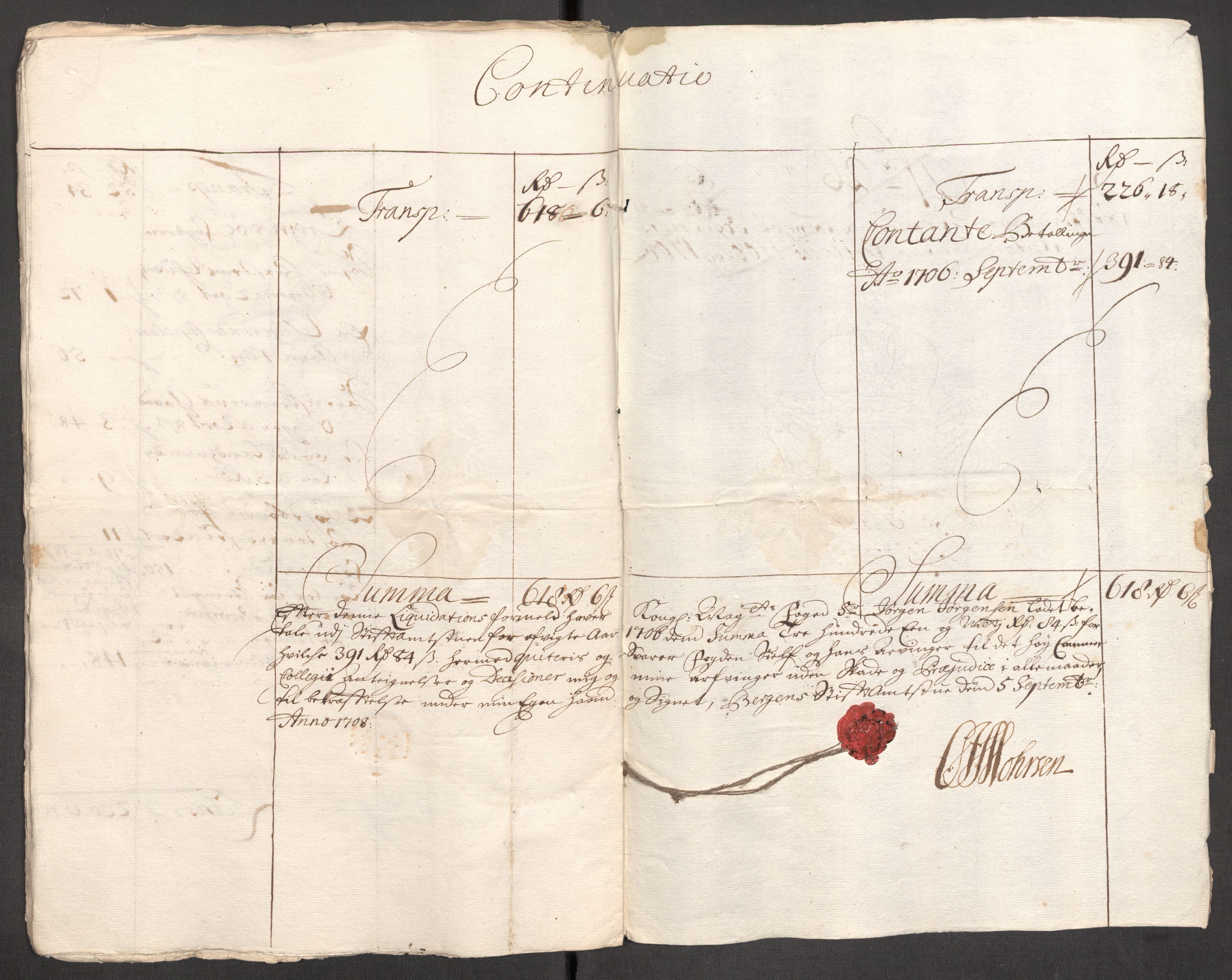 Rentekammeret inntil 1814, Reviderte regnskaper, Fogderegnskap, AV/RA-EA-4092/R68/L4756: Fogderegnskap Senja og Troms, 1705-1707, p. 94