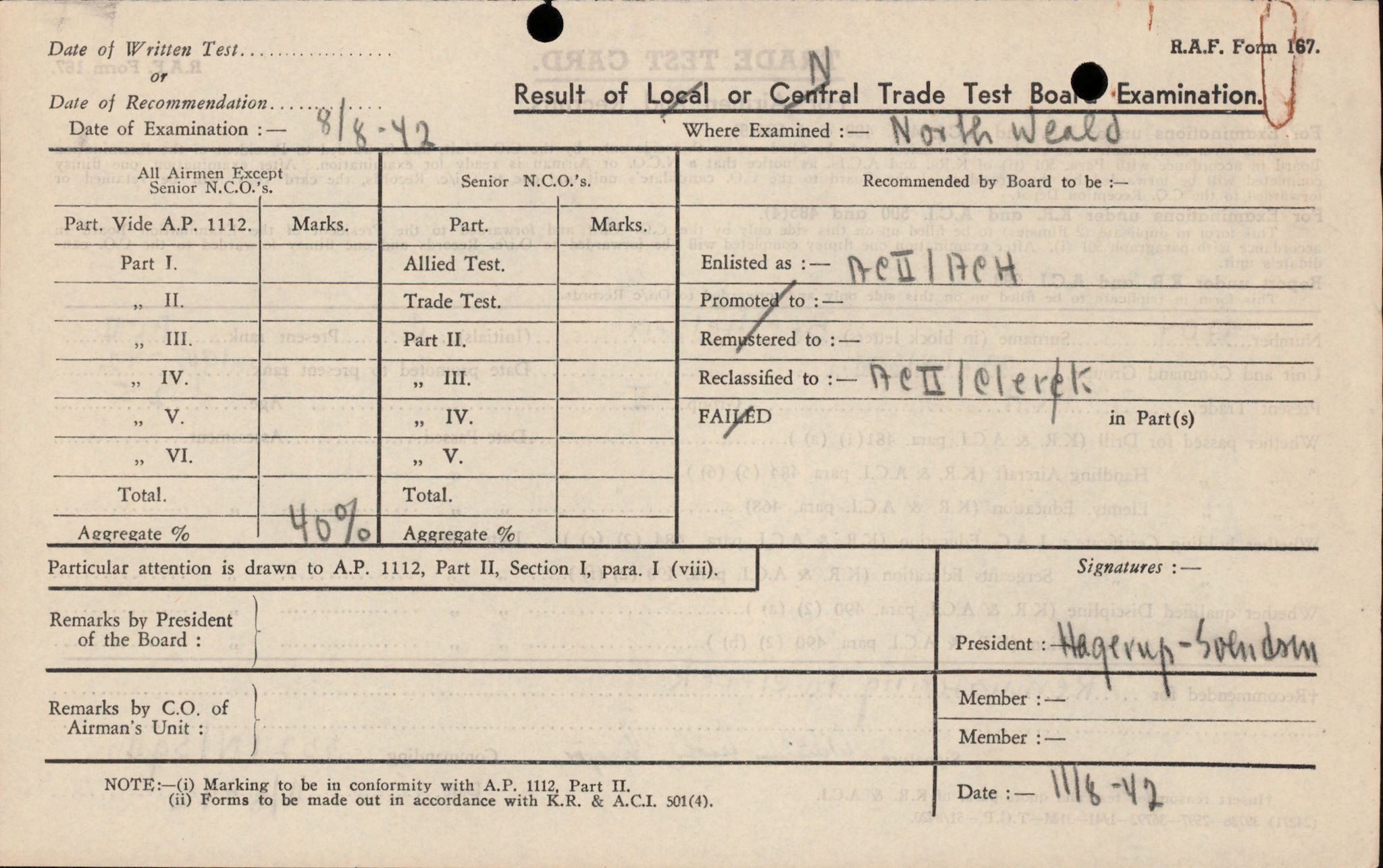 Forsvaret, Rygge hovedflystasjon, AV/RA-RAFA-2298/P/Pd/L0039: Andersen, Gunnar Bjarne - Coward, Christian - f. 1916, 1916, p. 434