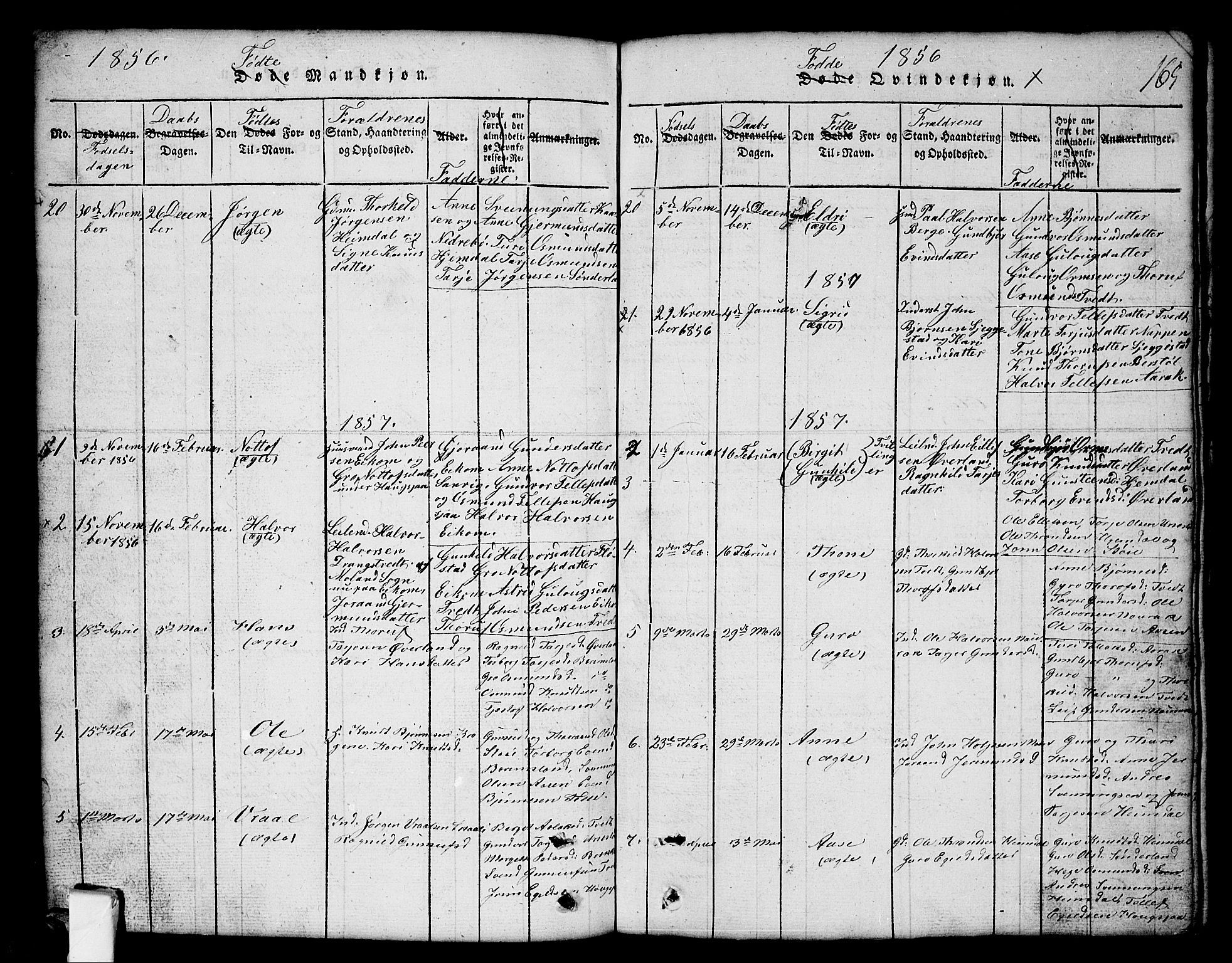 Nissedal kirkebøker, SAKO/A-288/G/Gb/L0001: Parish register (copy) no. II 1, 1814-1862, p. 165