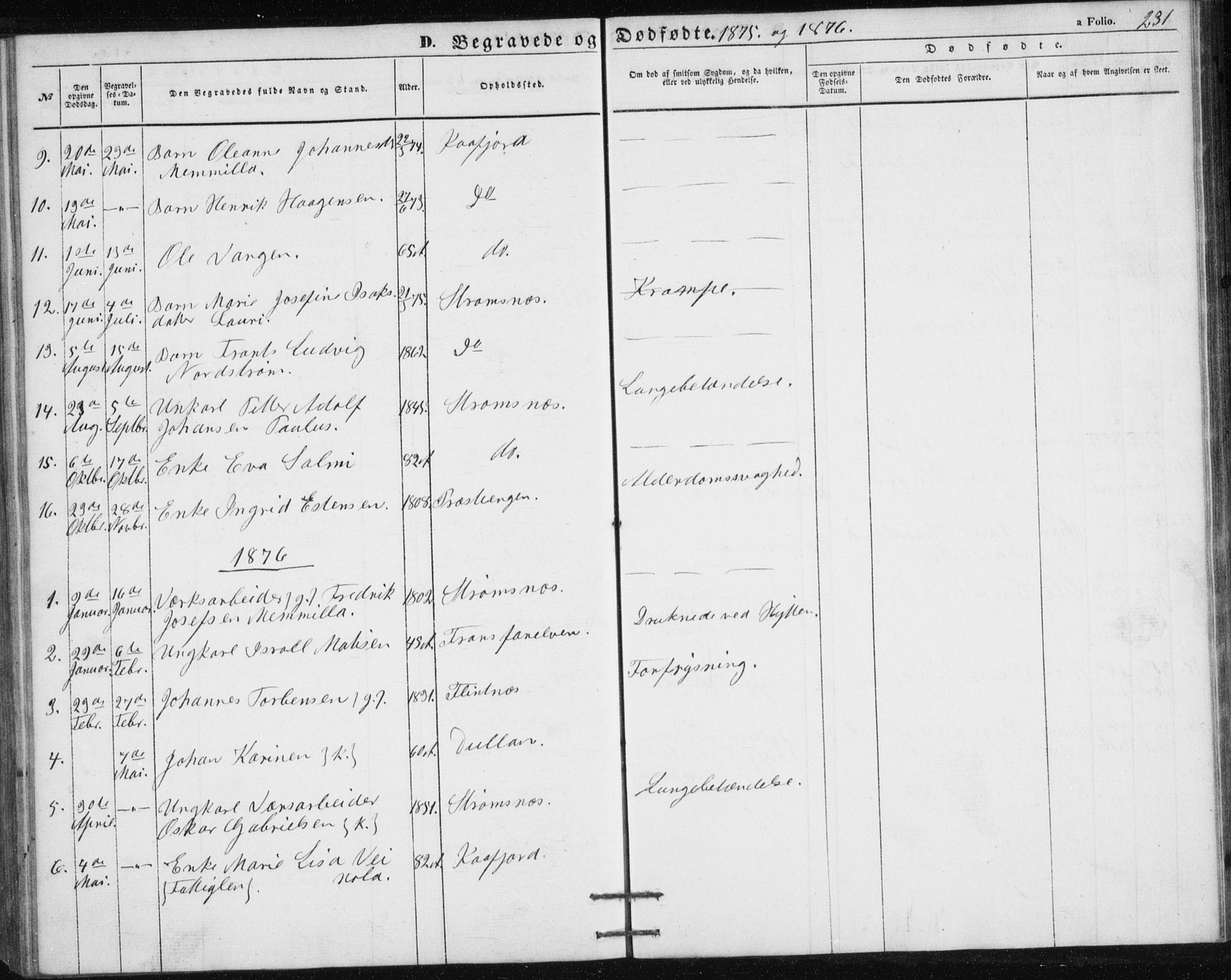Alta sokneprestkontor, SATØ/S-1338/H/Hb/L0002.klokk: Parish register (copy) no. 2, 1856-1880, p. 231