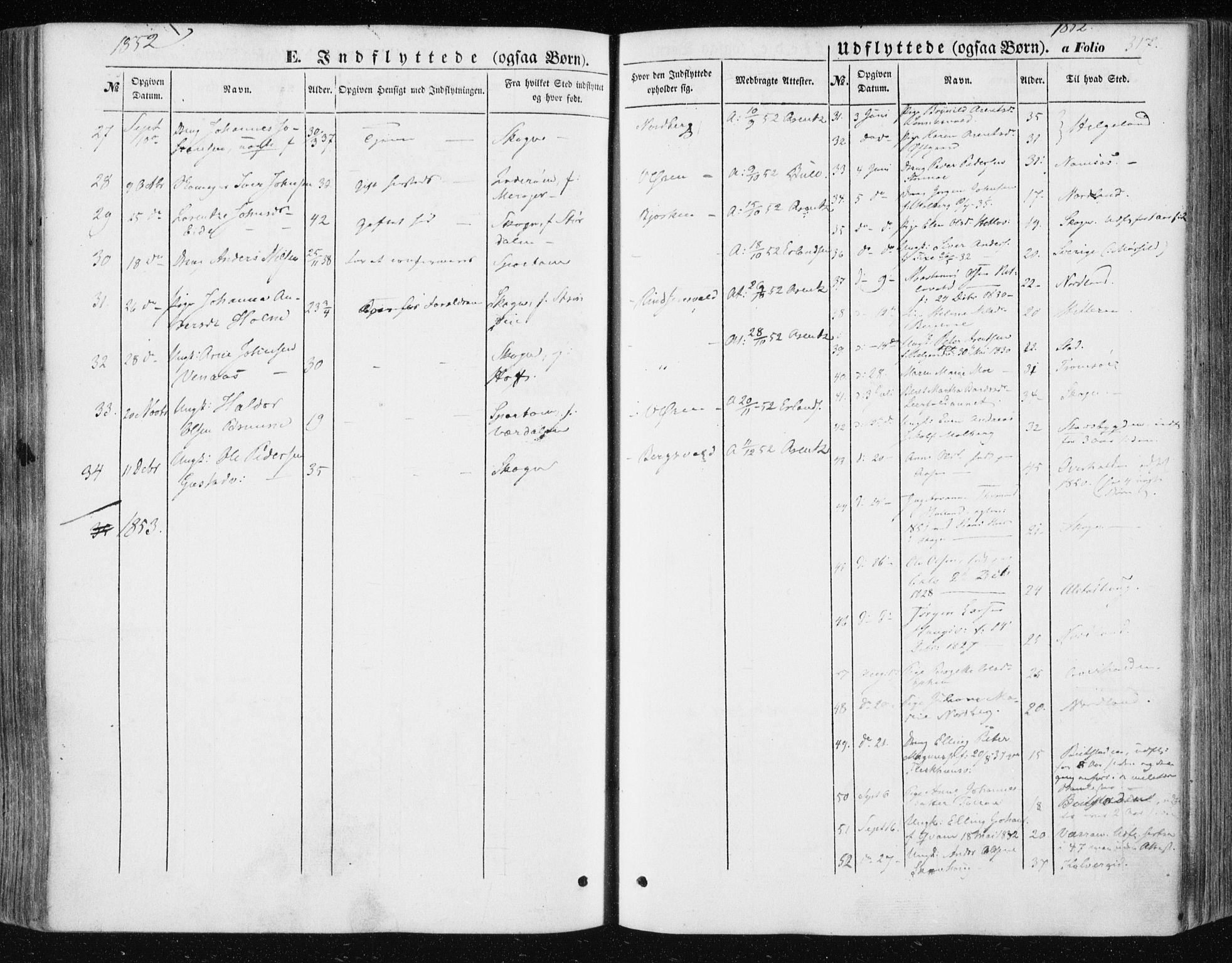 Ministerialprotokoller, klokkerbøker og fødselsregistre - Nord-Trøndelag, SAT/A-1458/723/L0240: Parish register (official) no. 723A09, 1852-1860, p. 317