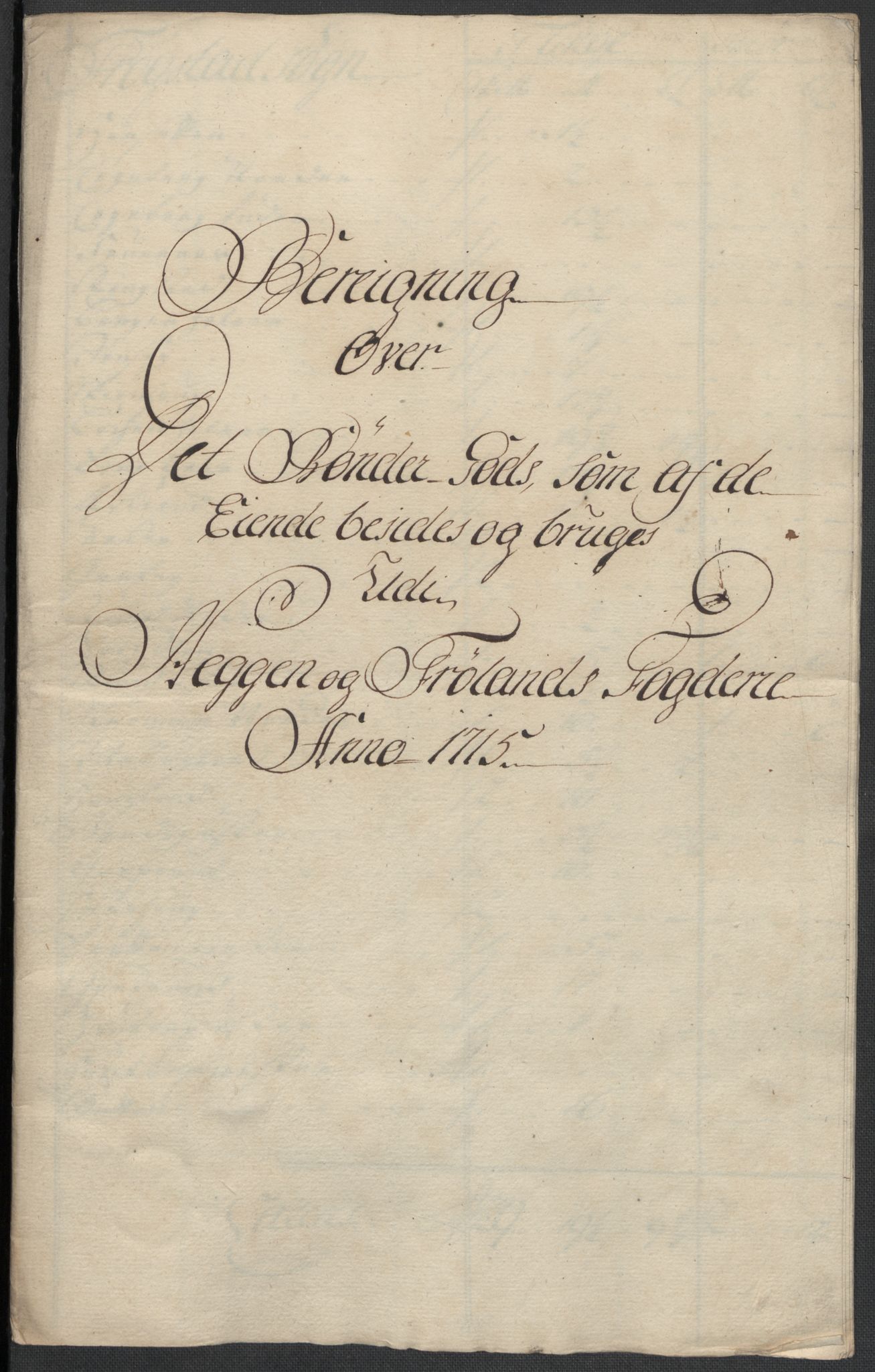Rentekammeret inntil 1814, Reviderte regnskaper, Fogderegnskap, RA/EA-4092/R07/L0310: Fogderegnskap Rakkestad, Heggen og Frøland, 1715, p. 323