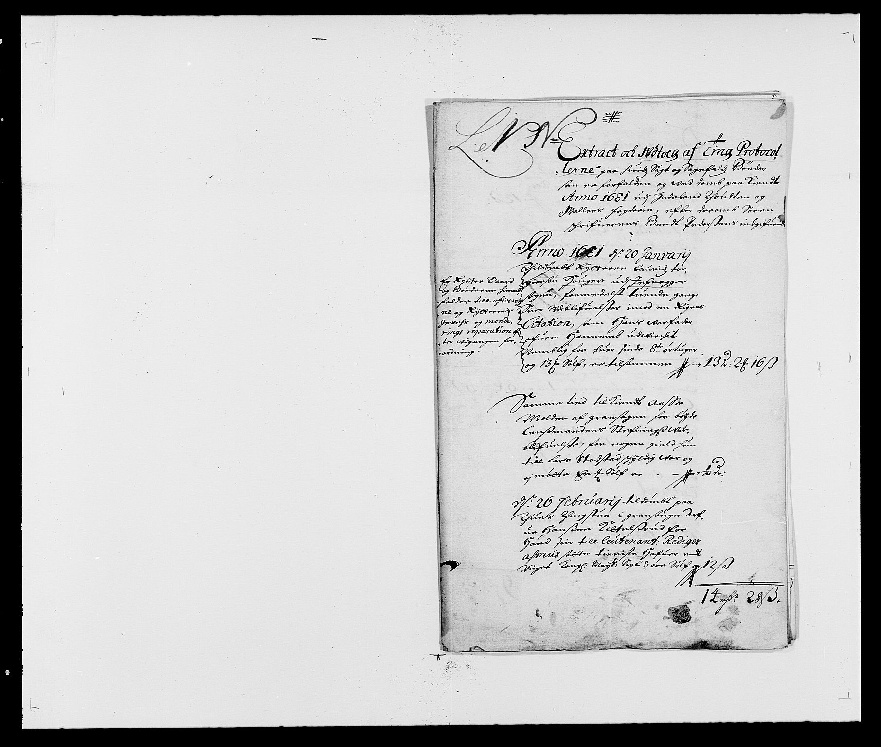 Rentekammeret inntil 1814, Reviderte regnskaper, Fogderegnskap, RA/EA-4092/R18/L1278: Fogderegnskap Hadeland, Toten og Valdres, 1681, p. 137