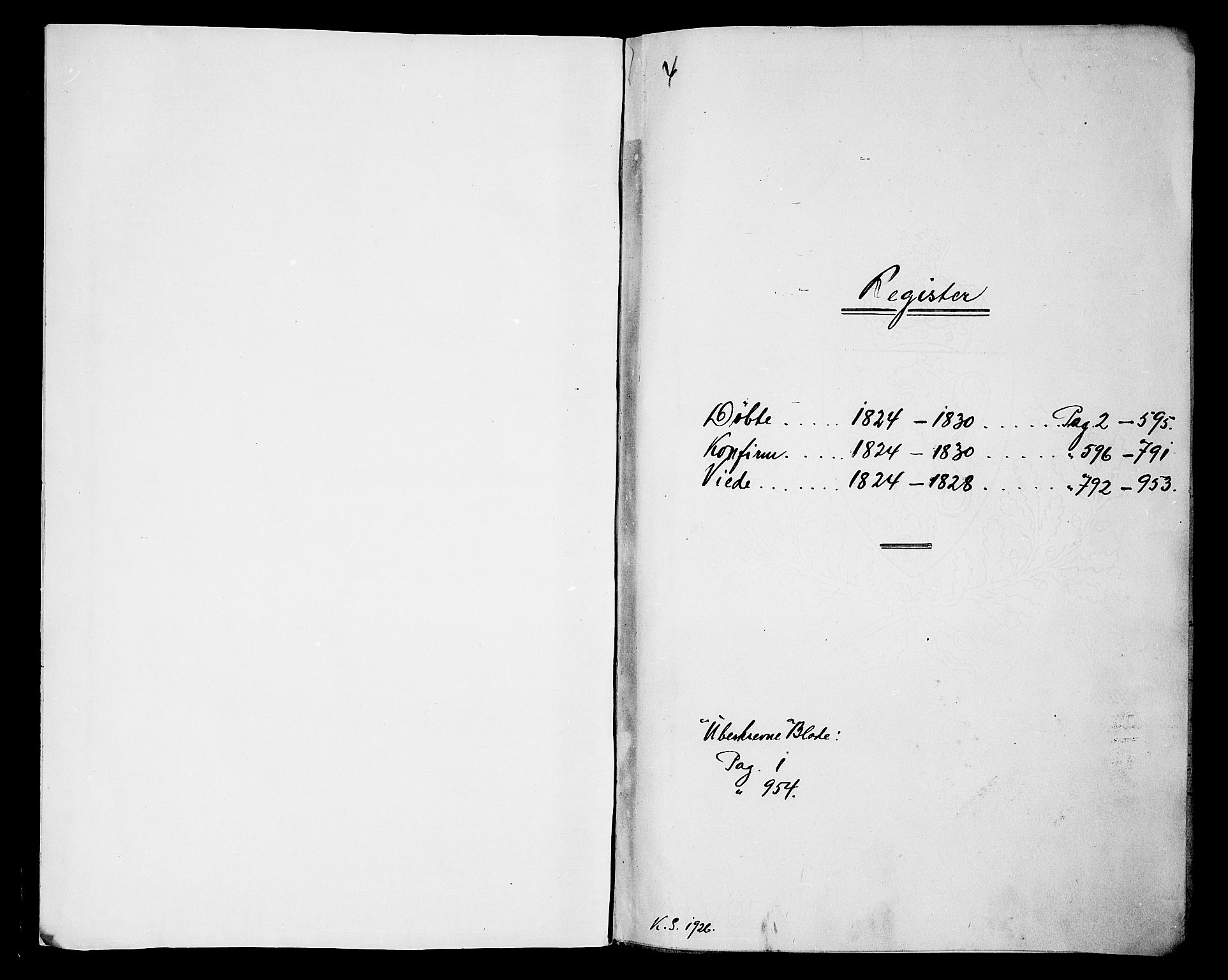 Oslo domkirke Kirkebøker, SAO/A-10752/F/Fa/L0010: Parish register (official) no. 10, 1824-1830