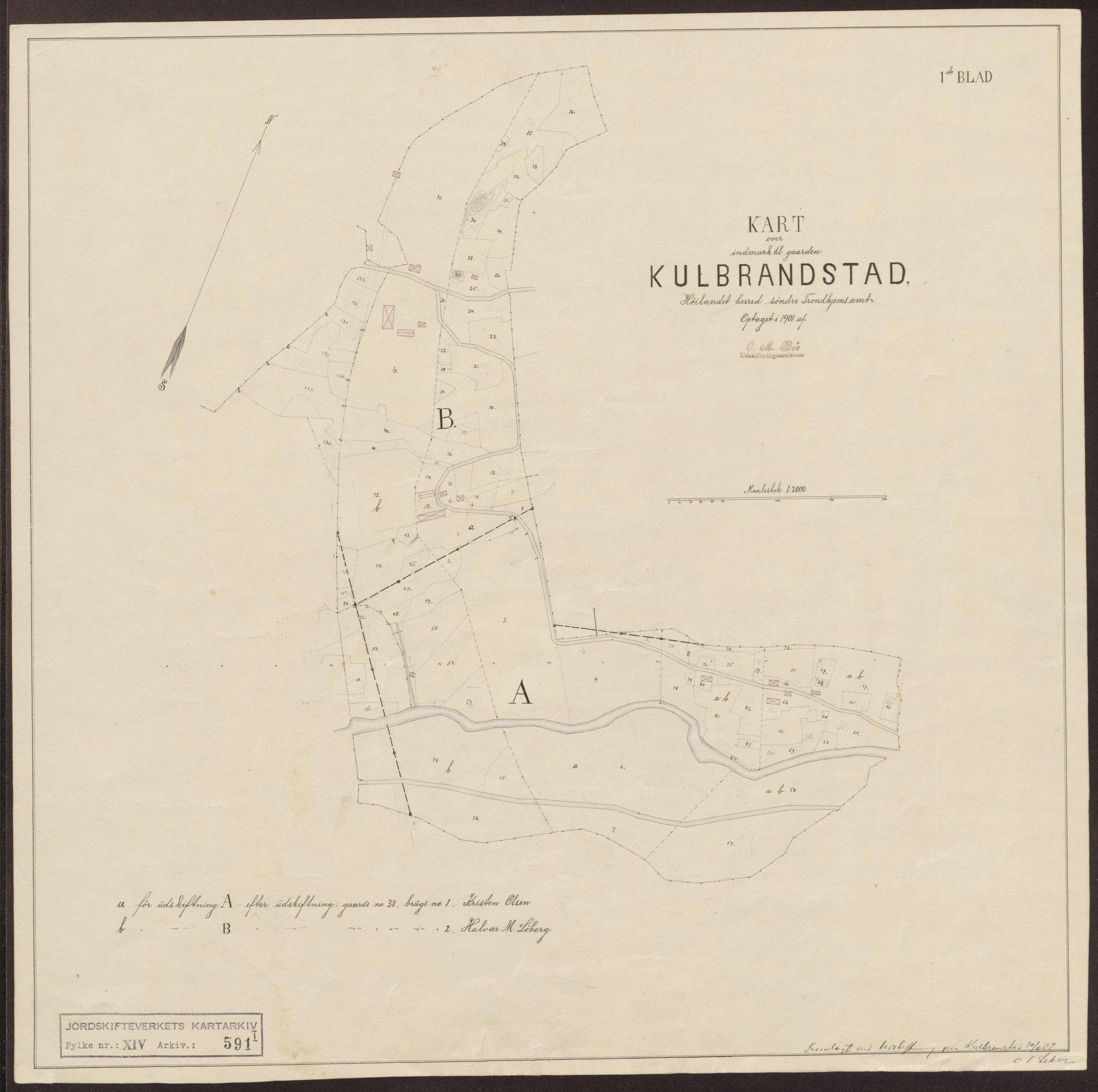 Jordskifteverkets kartarkiv, RA/S-3929/T, 1859-1988, p. 812