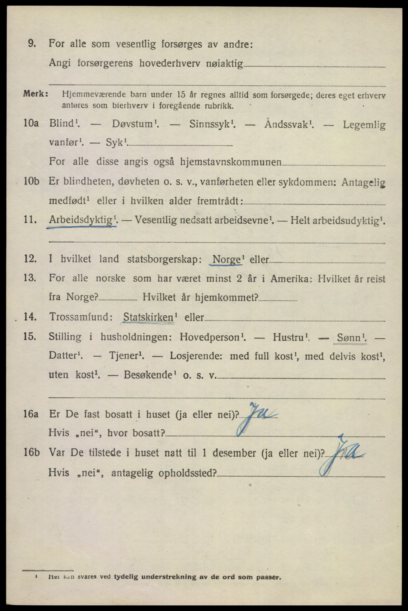 SAKO, 1920 census for Andebu, 1920, p. 6631