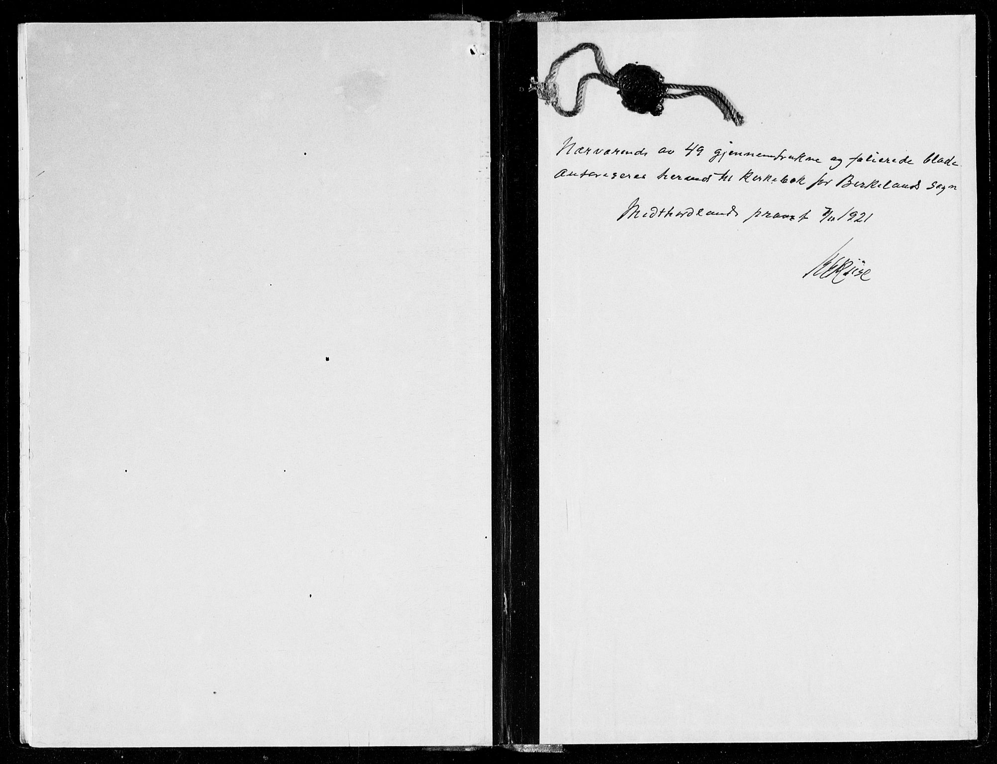 Fana Sokneprestembete, AV/SAB-A-75101/H/Haa/Haak/L0001: Parish register (official) no. K 1, 1920-1931
