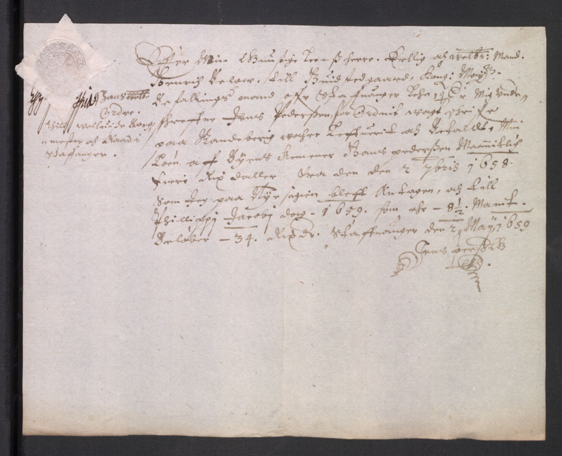 Rentekammeret inntil 1814, Reviderte regnskaper, Byregnskaper, AV/RA-EA-4066/R/Ro/L0299: [O2] By- og kontribusjonsregnskap, 1639-1661, p. 358