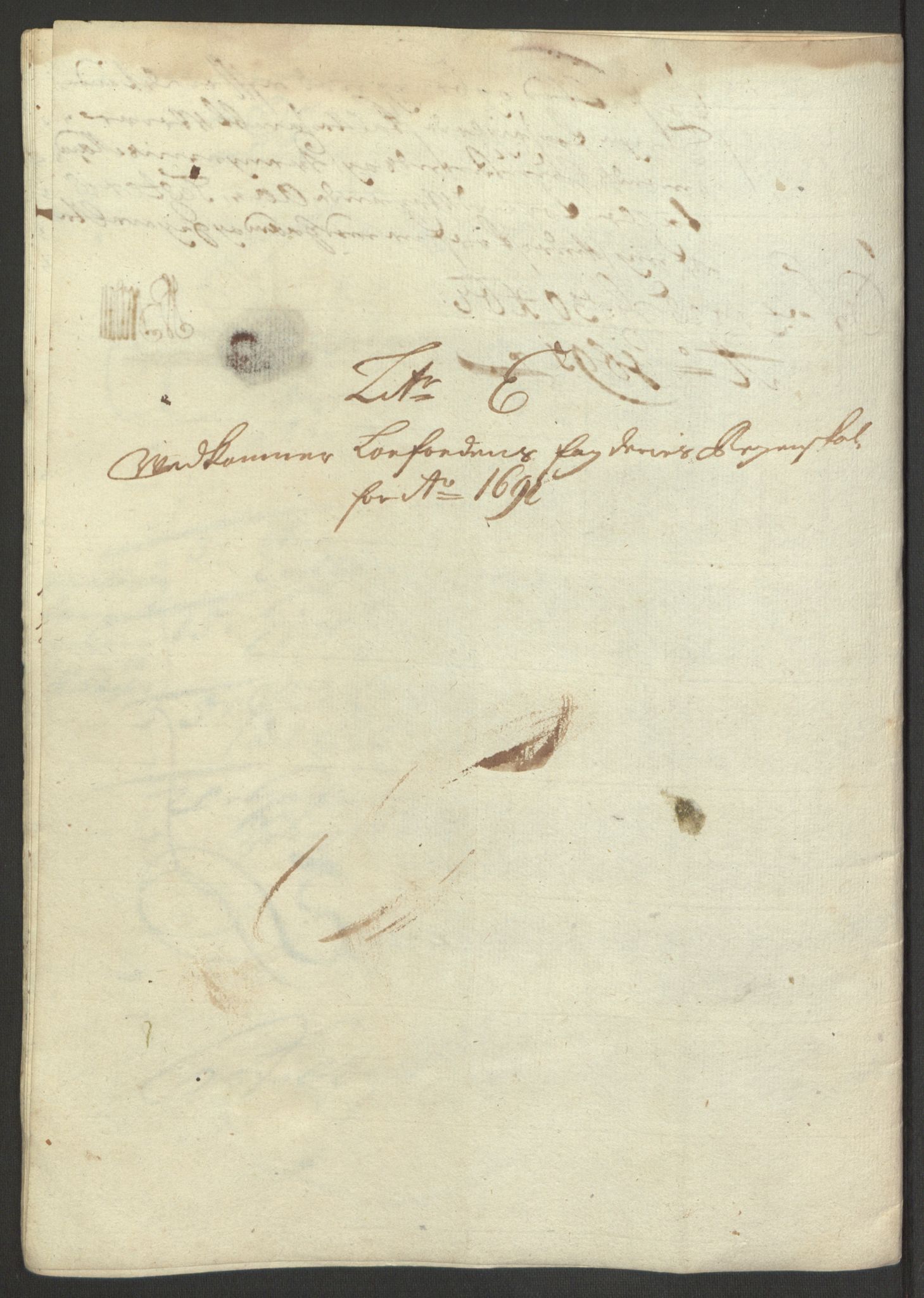 Rentekammeret inntil 1814, Reviderte regnskaper, Fogderegnskap, RA/EA-4092/R67/L4675: Fogderegnskap Vesterålen, Andenes og Lofoten, 1691-1693, p. 58
