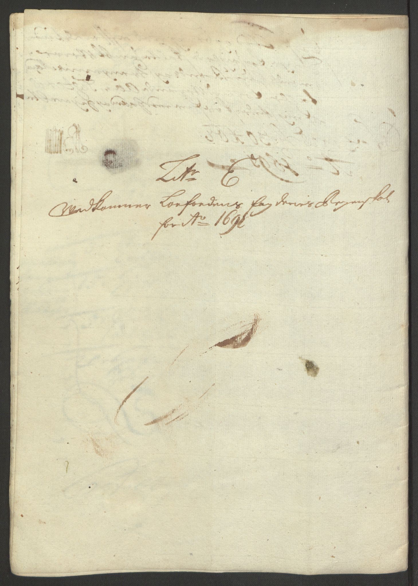 Rentekammeret inntil 1814, Reviderte regnskaper, Fogderegnskap, AV/RA-EA-4092/R67/L4675: Fogderegnskap Vesterålen, Andenes og Lofoten, 1691-1693, p. 58