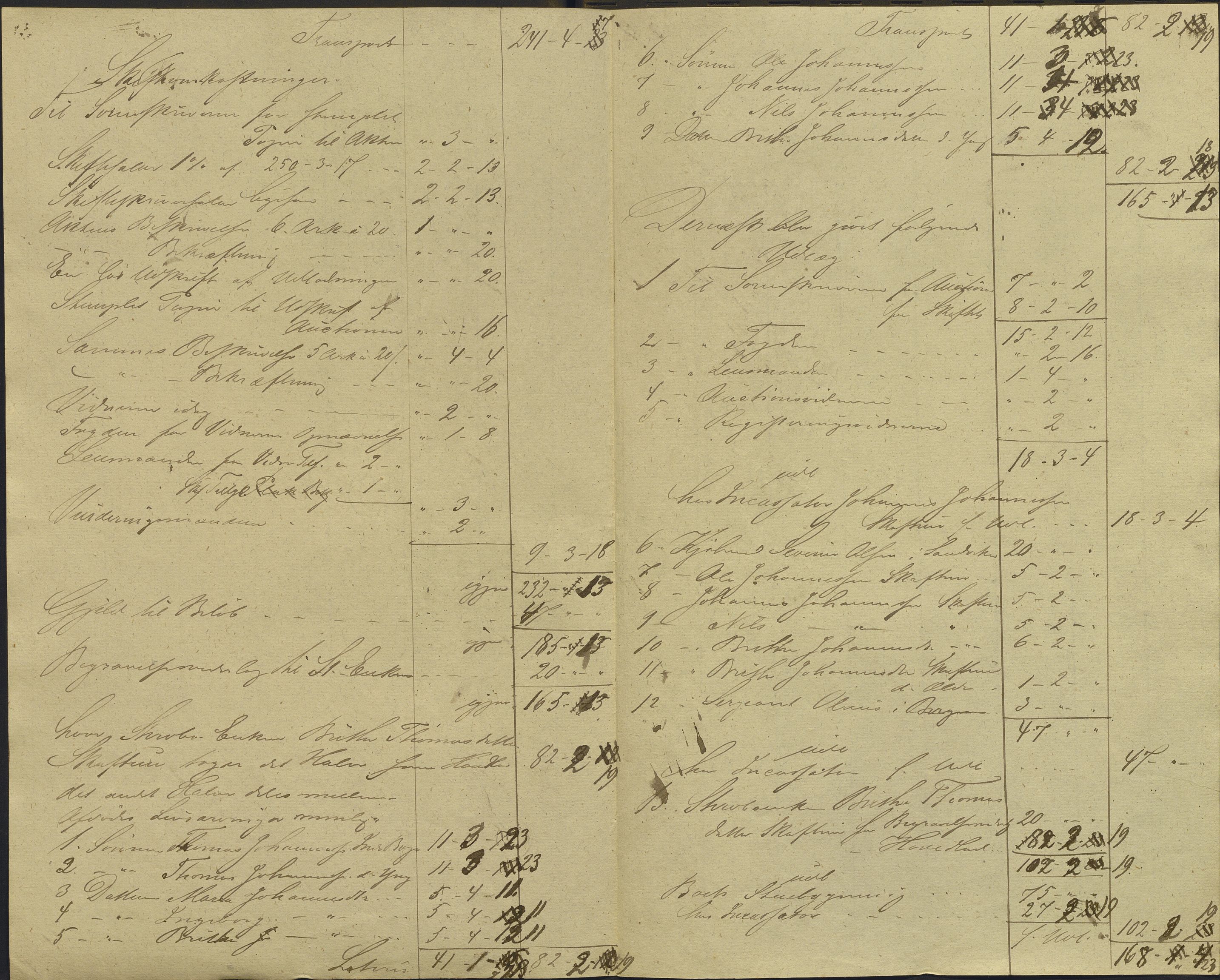 Nordhordland sorenskrivar, AV/SAB-A-2901/1/H/Hd/Hdb/L0003: Konsept til utlodningar, 1855-1860, p. 11