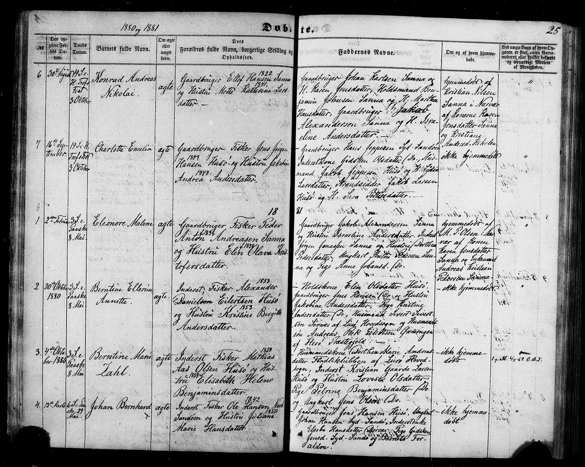 Ministerialprotokoller, klokkerbøker og fødselsregistre - Nordland, SAT/A-1459/840/L0579: Parish register (official) no. 840A01, 1863-1887, p. 25