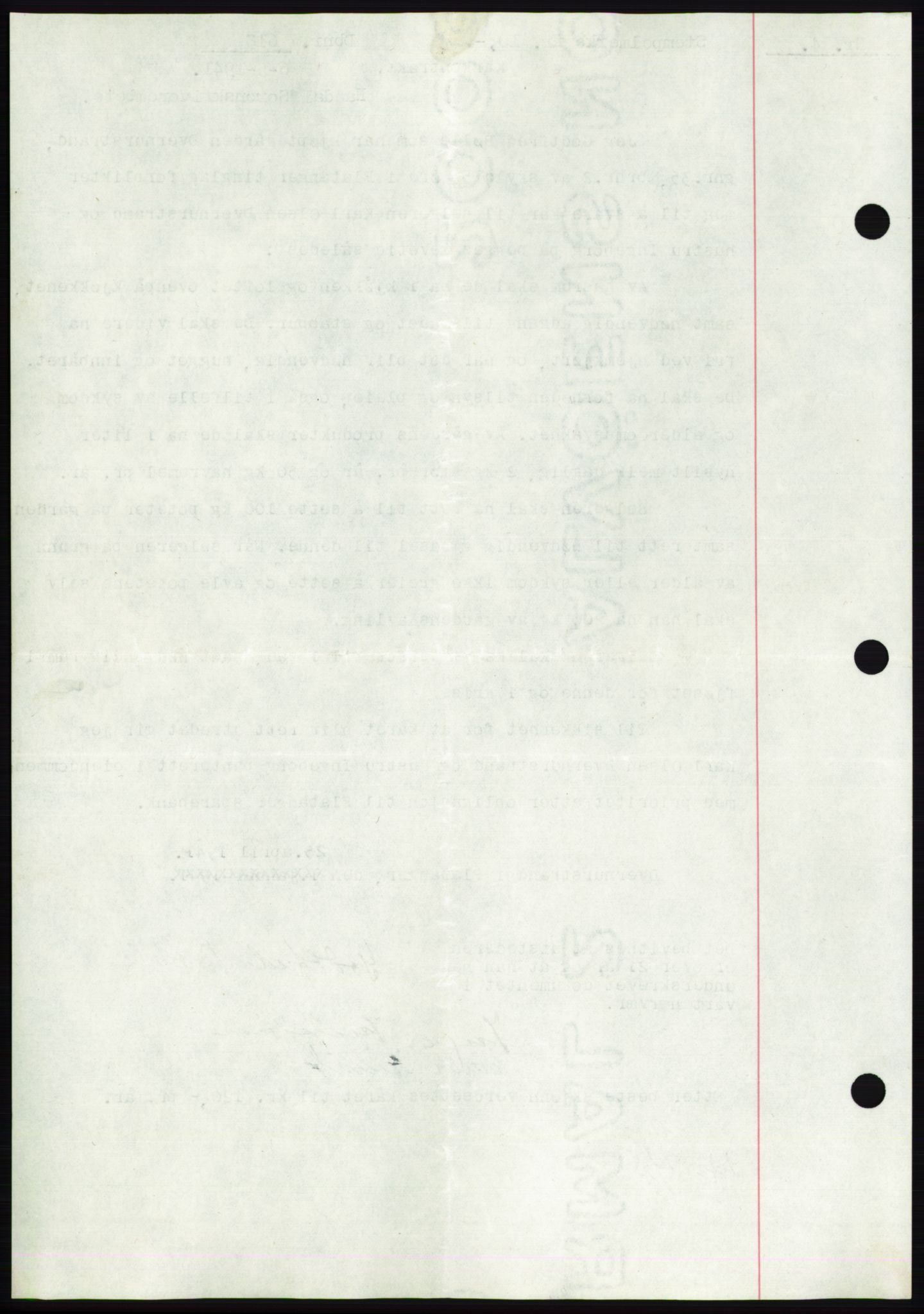 Namdal sorenskriveri, SAT/A-4133/1/2/2C: Mortgage book no. -, 1940-1941, Deed date: 06.05.1941