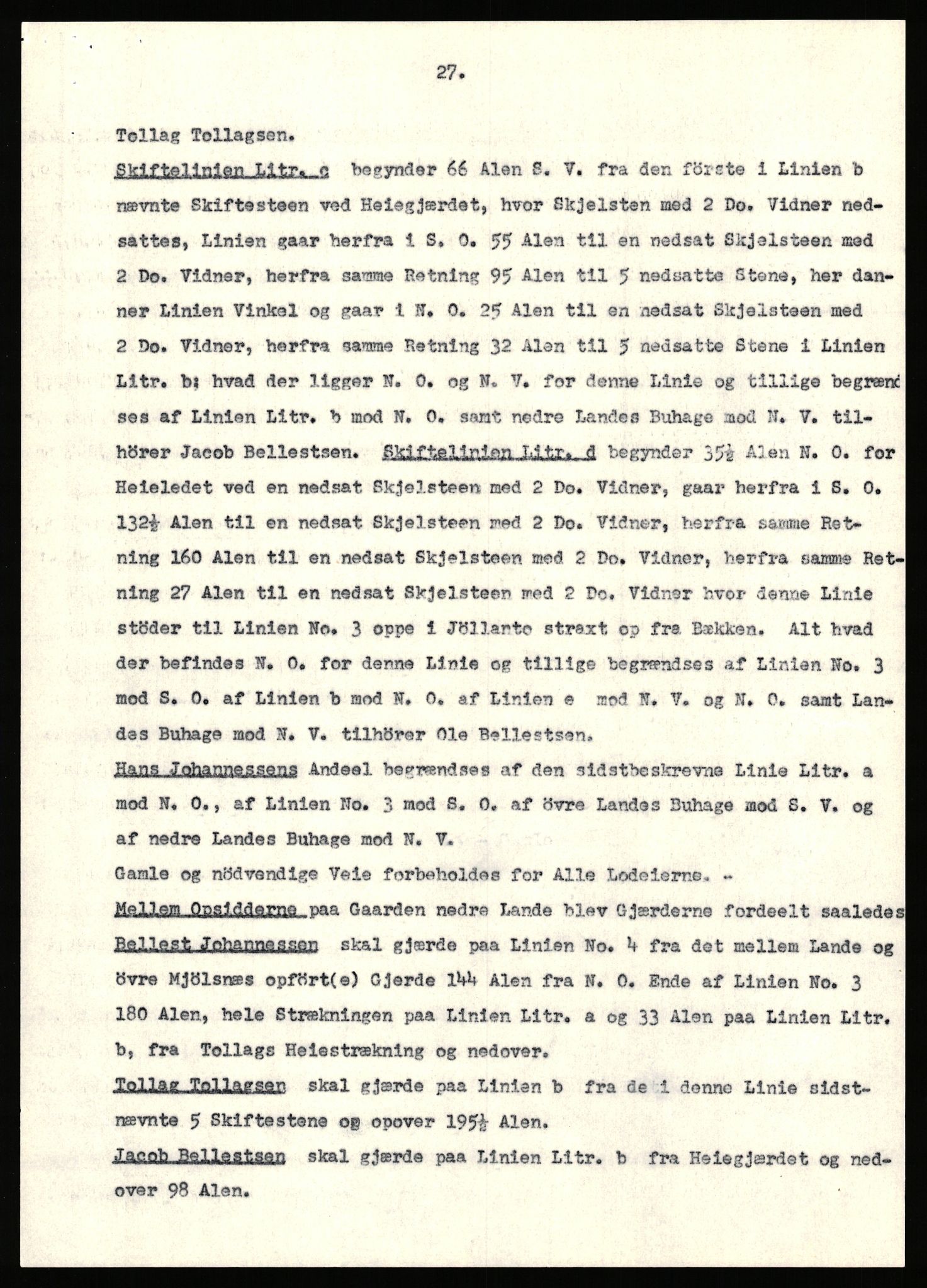 Statsarkivet i Stavanger, AV/SAST-A-101971/03/Y/Yj/L0051: Avskrifter sortert etter gårdsnavn: Kvål - Landsnes, 1750-1930, p. 457