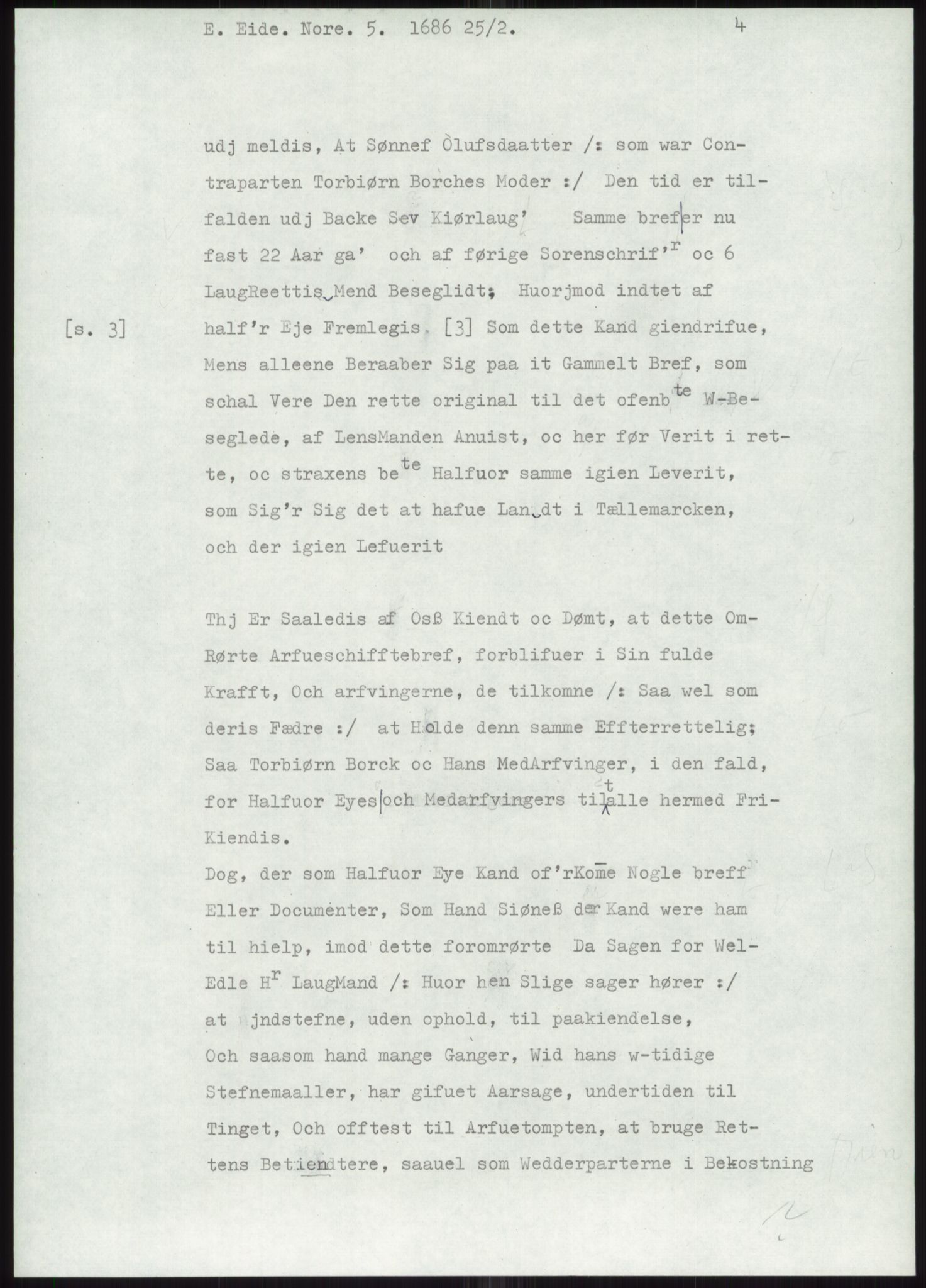 Samlinger til kildeutgivelse, Diplomavskriftsamlingen, AV/RA-EA-4053/H/Ha, p. 1683