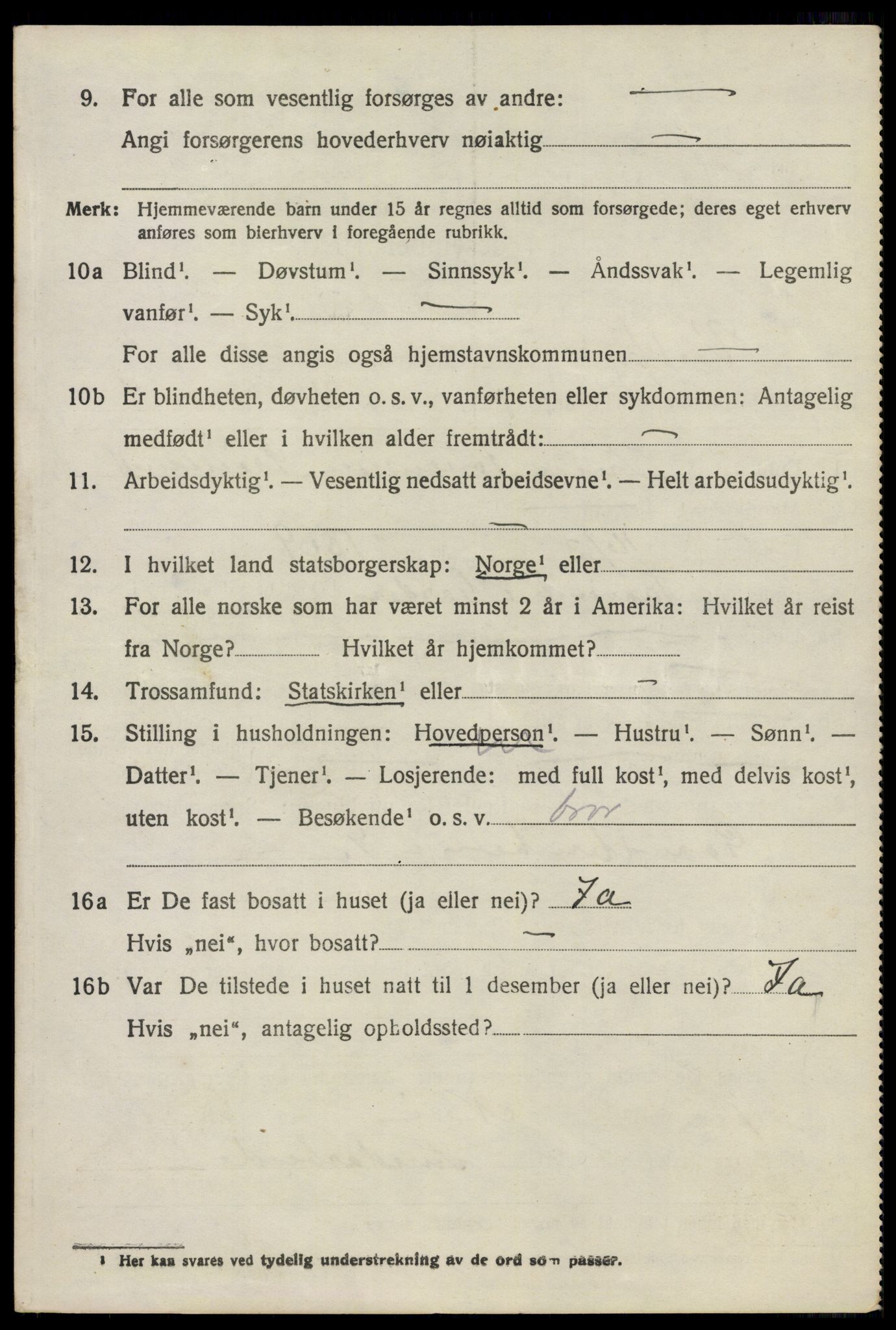 SAO, 1920 census for Vestby, 1920, p. 4468