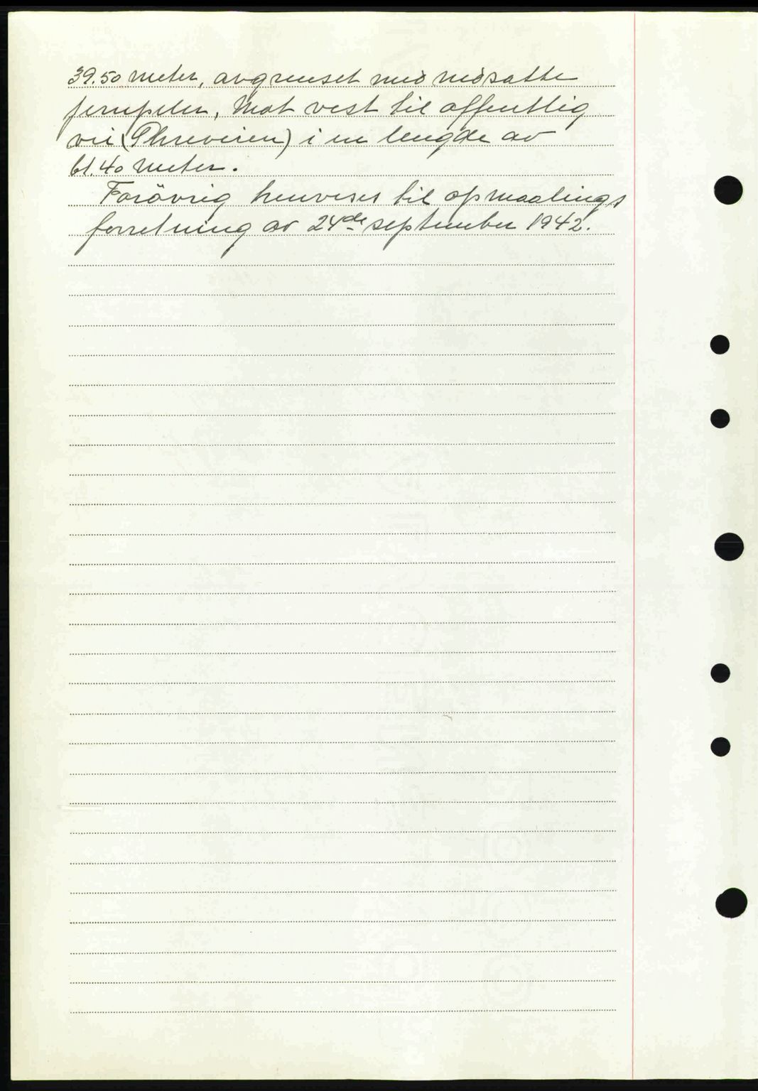 Tønsberg sorenskriveri, AV/SAKO-A-130/G/Ga/Gaa/L0012: Mortgage book no. A12, 1942-1943, Diary no: : 3240/1942