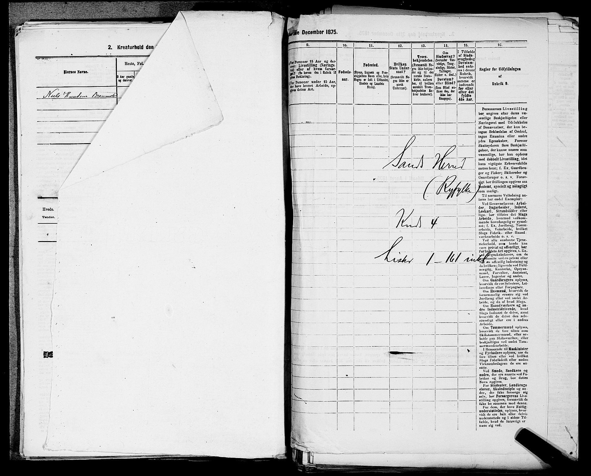 SAST, 1875 census for 1136P Sand, 1875, p. 326