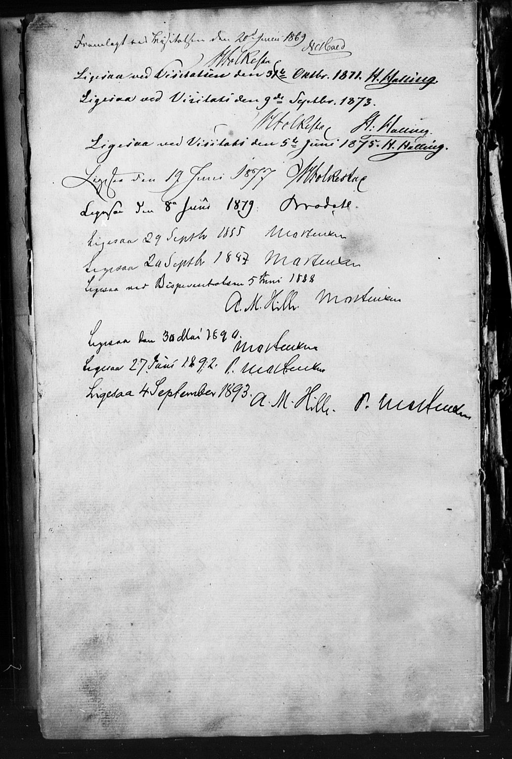 Skjåk prestekontor, SAH/PREST-072/H/Ha/Hab/L0001: Parish register (copy) no. 1, 1865-1893