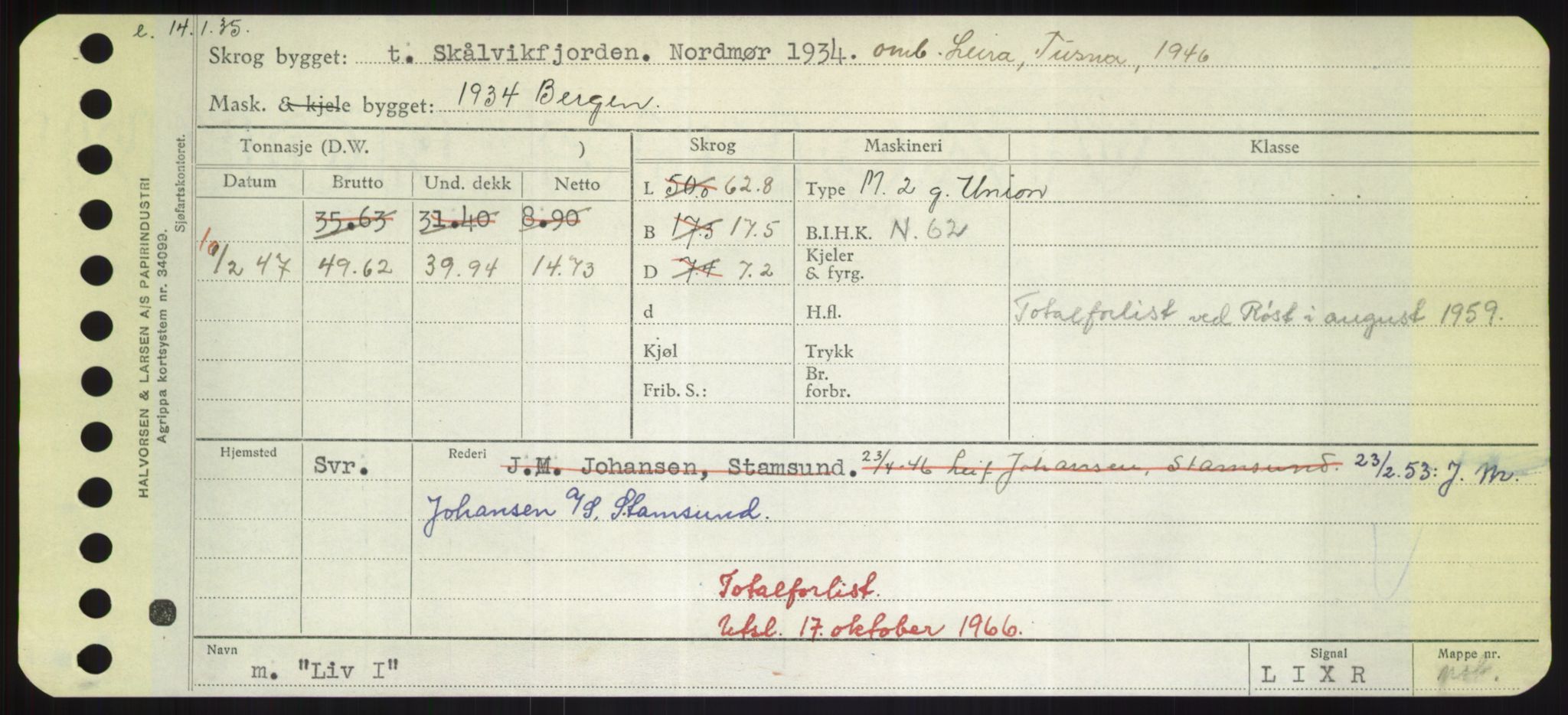 Sjøfartsdirektoratet med forløpere, Skipsmålingen, AV/RA-S-1627/H/Hd/L0023: Fartøy, Lia-Løv, p. 251