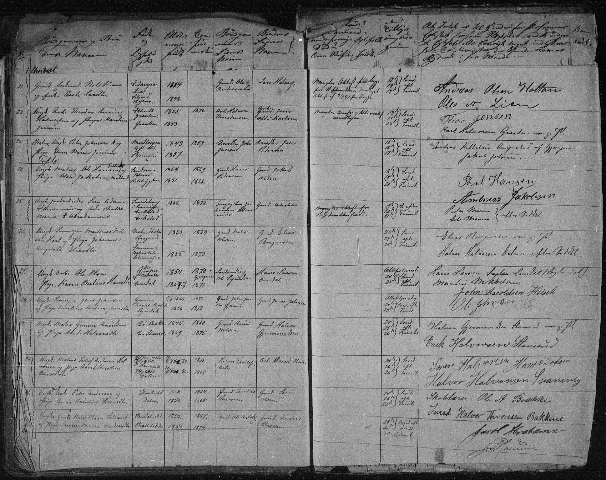 Solum kirkebøker, SAKO/A-306/H/Ha/L0001: Banns register no. I 1, 1846-1879