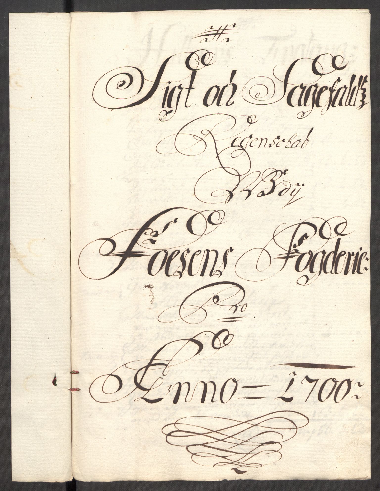 Rentekammeret inntil 1814, Reviderte regnskaper, Fogderegnskap, AV/RA-EA-4092/R57/L3854: Fogderegnskap Fosen, 1700-1701, p. 40