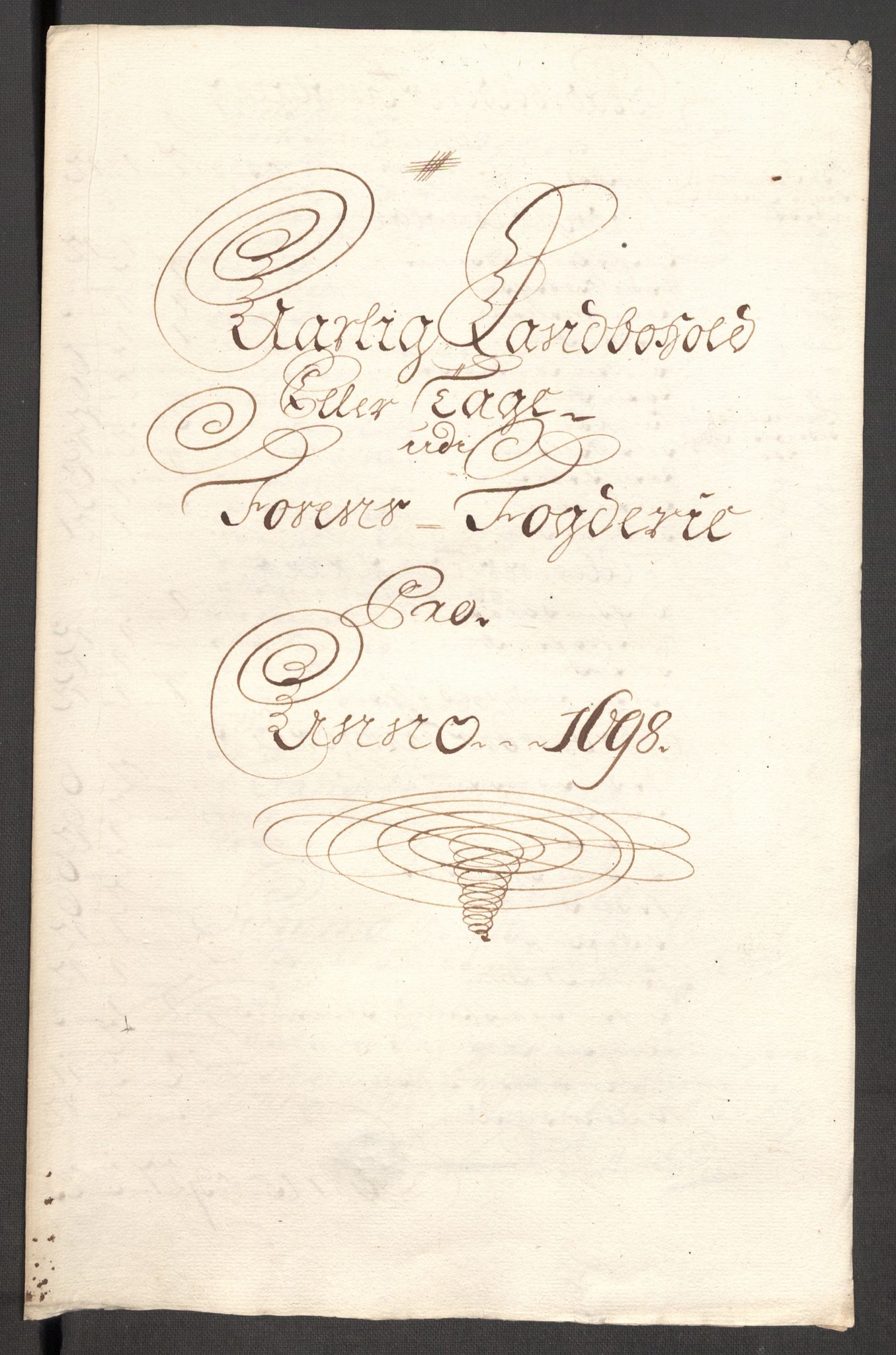 Rentekammeret inntil 1814, Reviderte regnskaper, Fogderegnskap, AV/RA-EA-4092/R57/L3853: Fogderegnskap Fosen, 1698-1699, p. 47