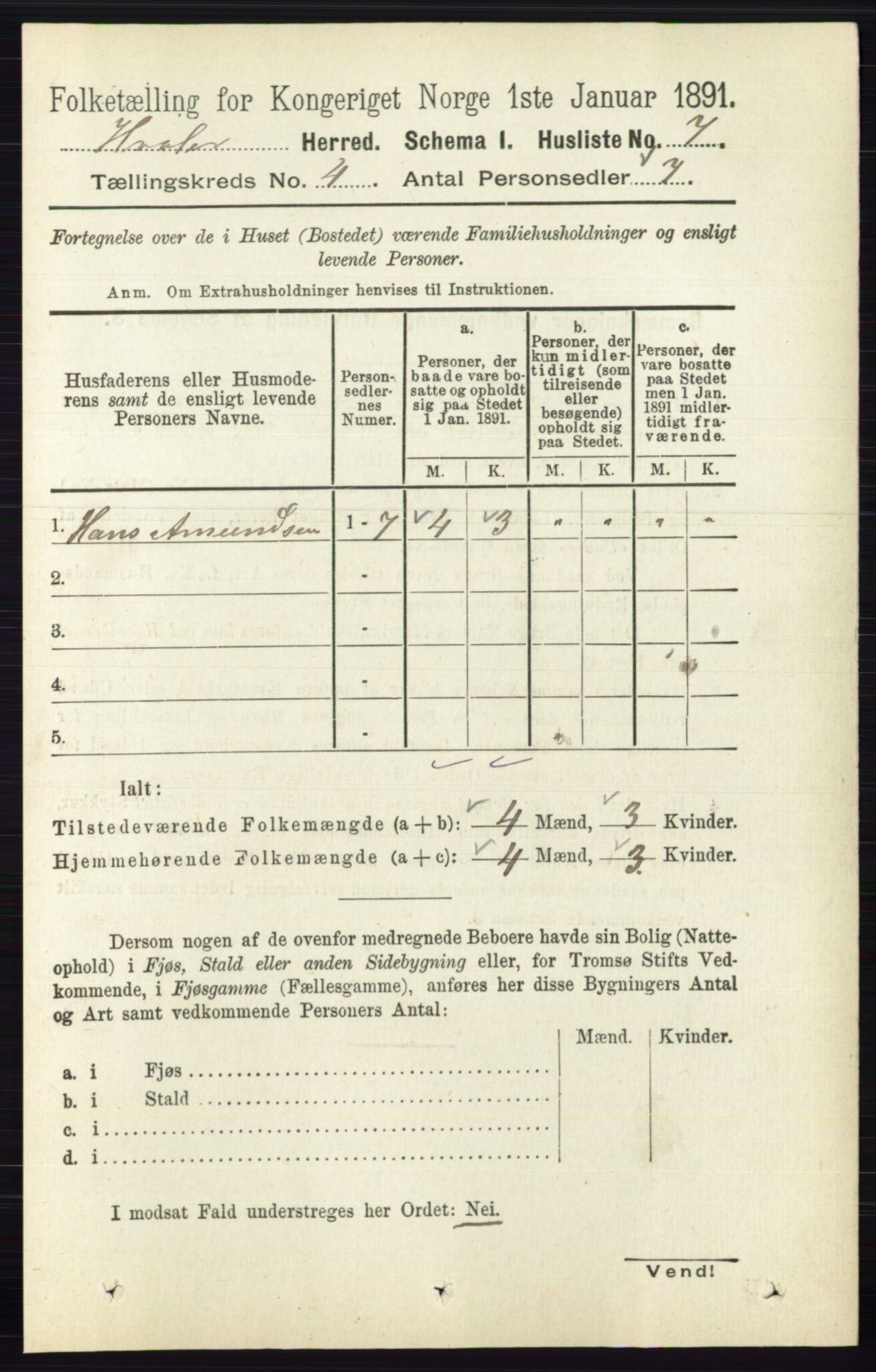 RA, 1891 census for 0111 Hvaler, 1891, p. 2566