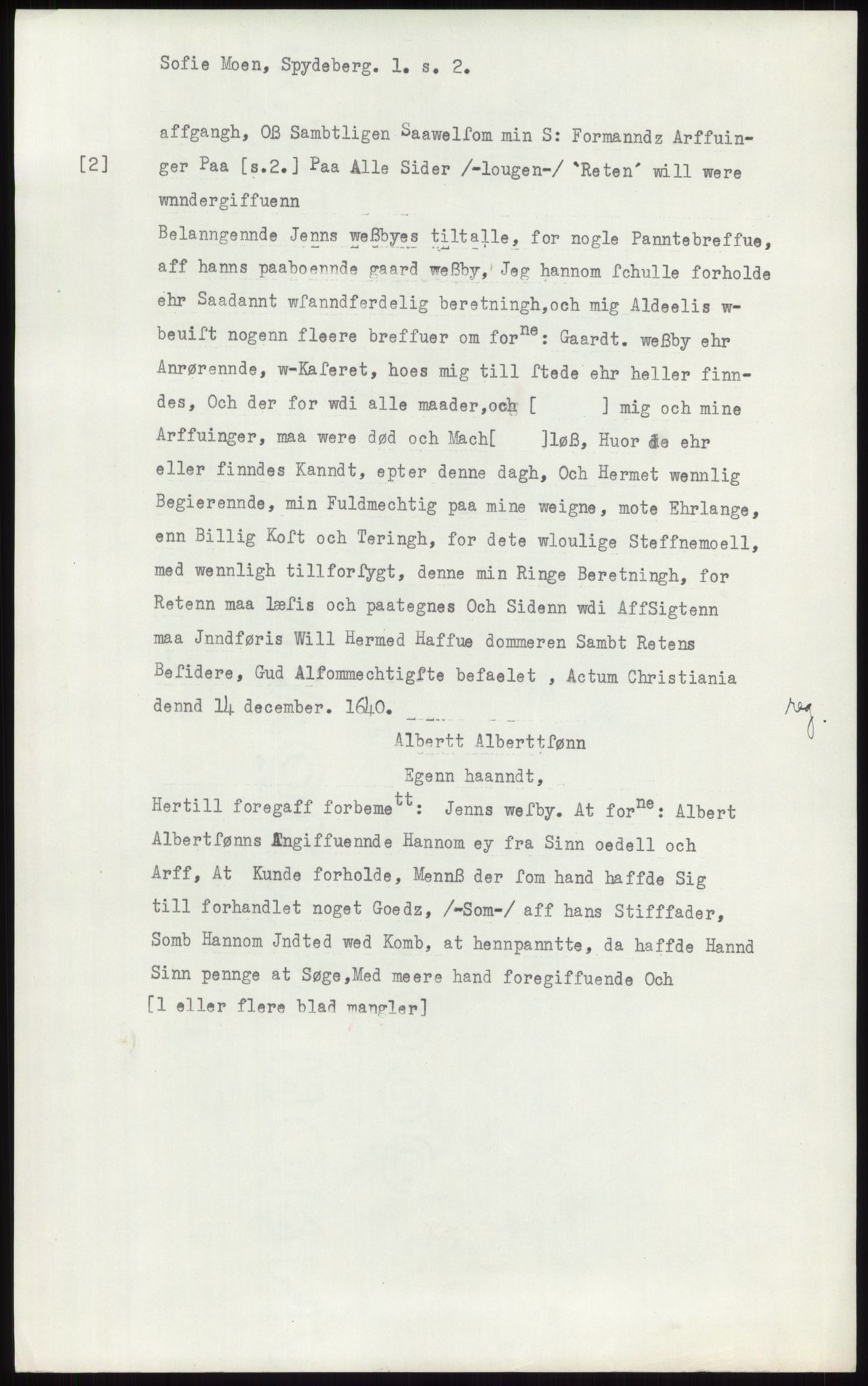 Samlinger til kildeutgivelse, Diplomavskriftsamlingen, AV/RA-EA-4053/H/Ha, p. 589