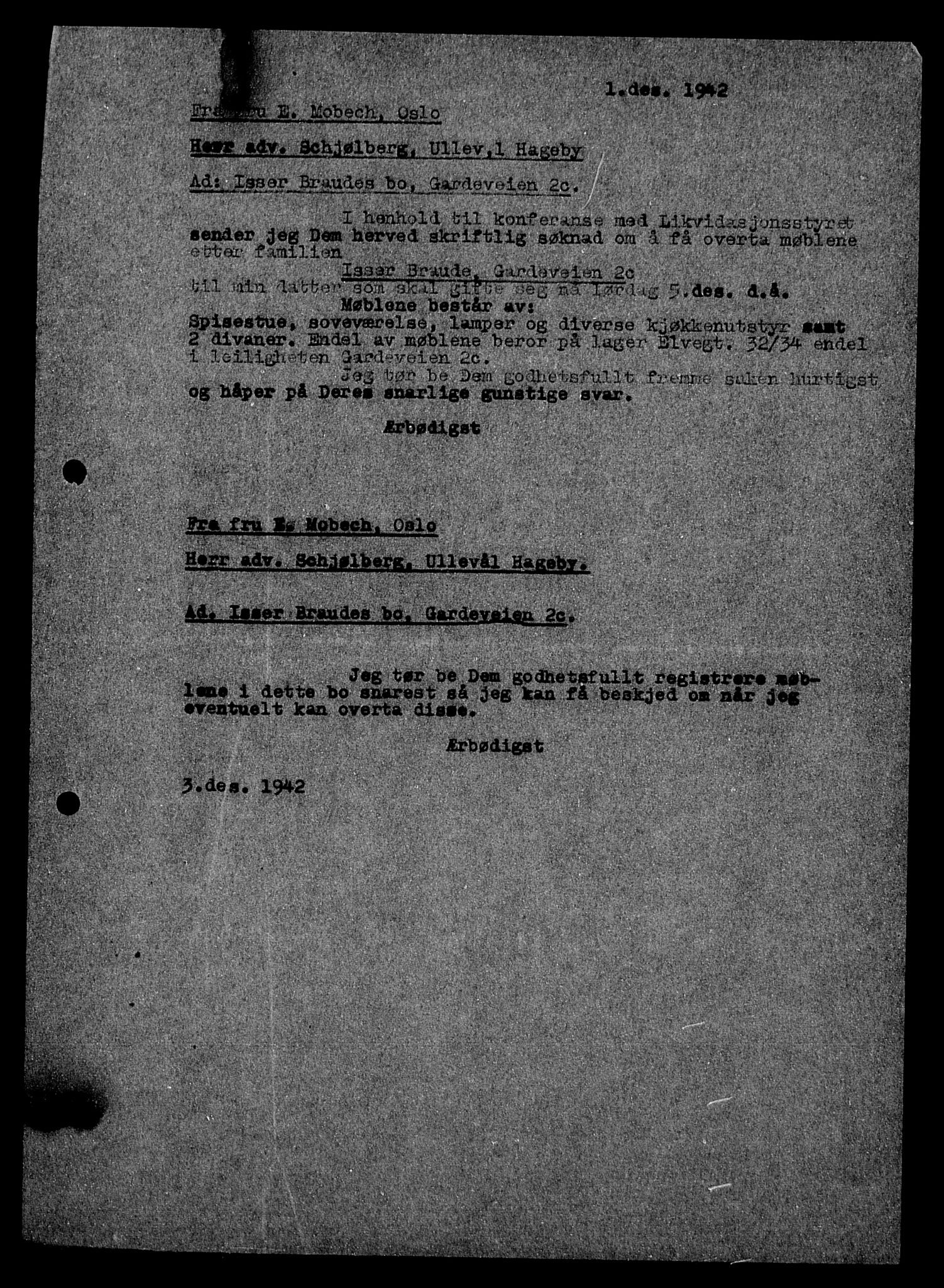 Justisdepartementet, Tilbakeføringskontoret for inndratte formuer, AV/RA-S-1564/H/Hc/Hcc/L0928: --, 1945-1947, p. 38