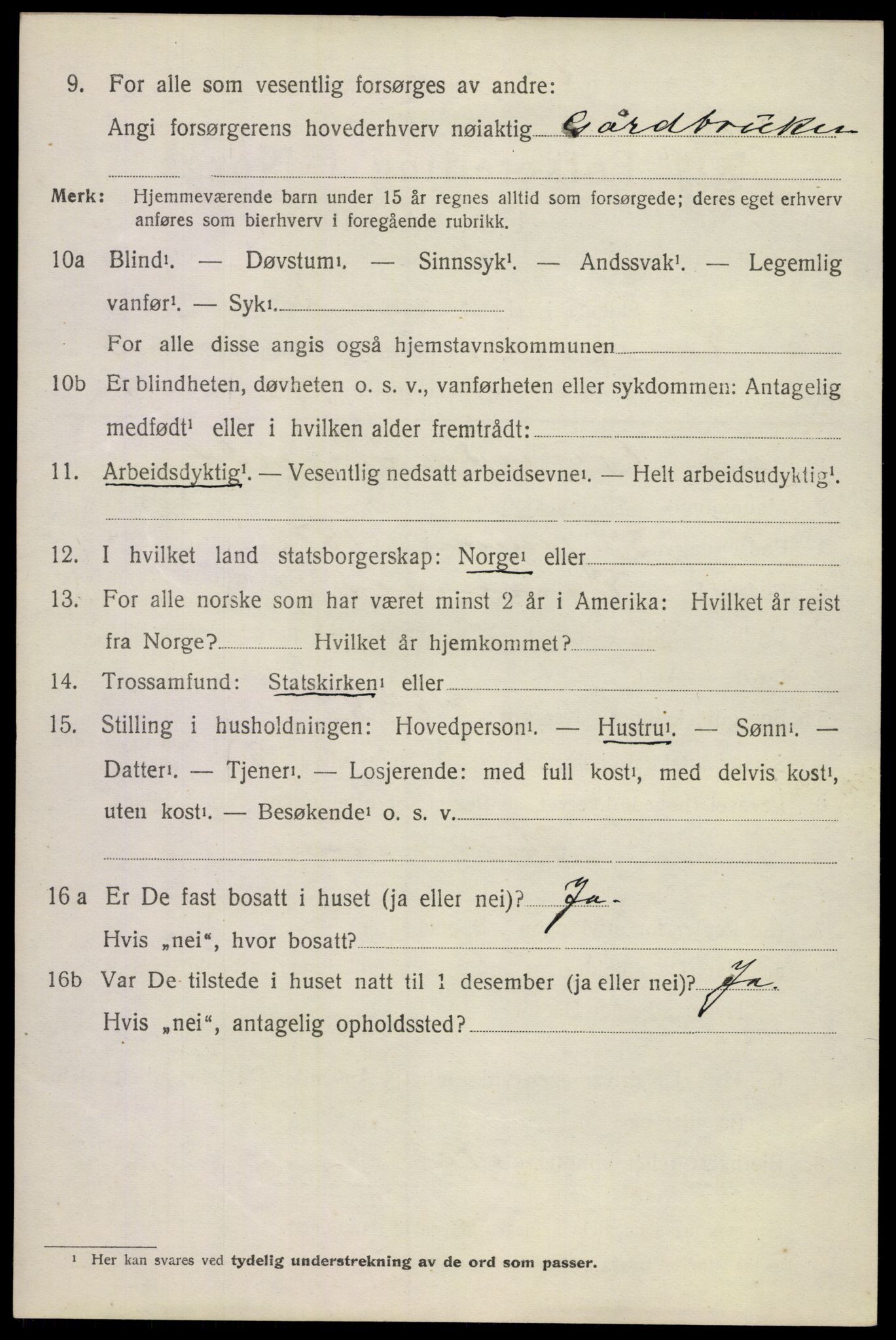 SAKO, 1920 census for Ramnes, 1920, p. 6403