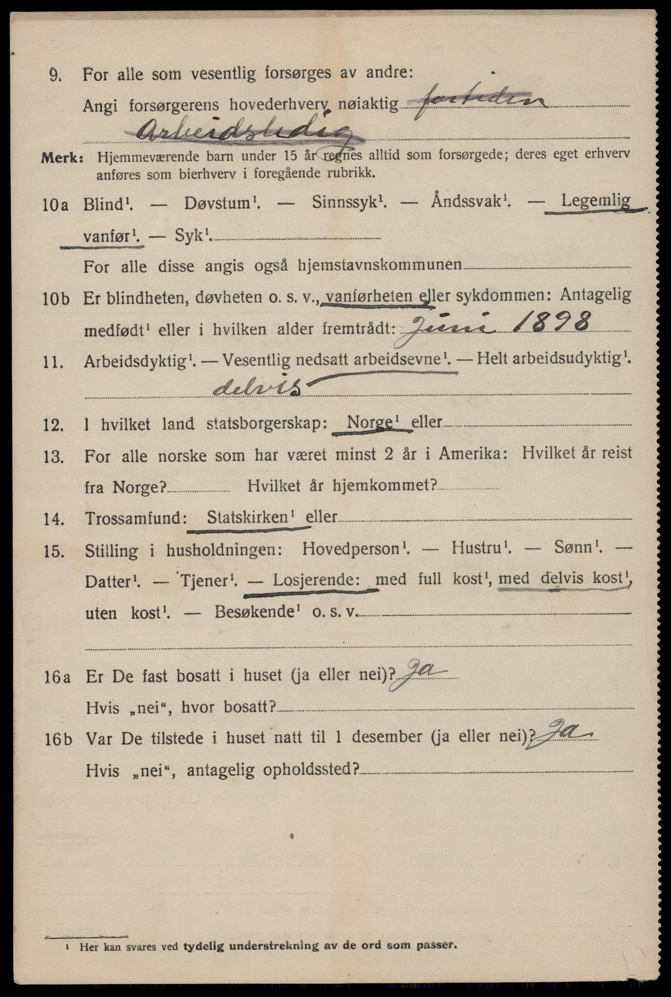 SAST, 1920 census for Haugesund, 1920, p. 32172