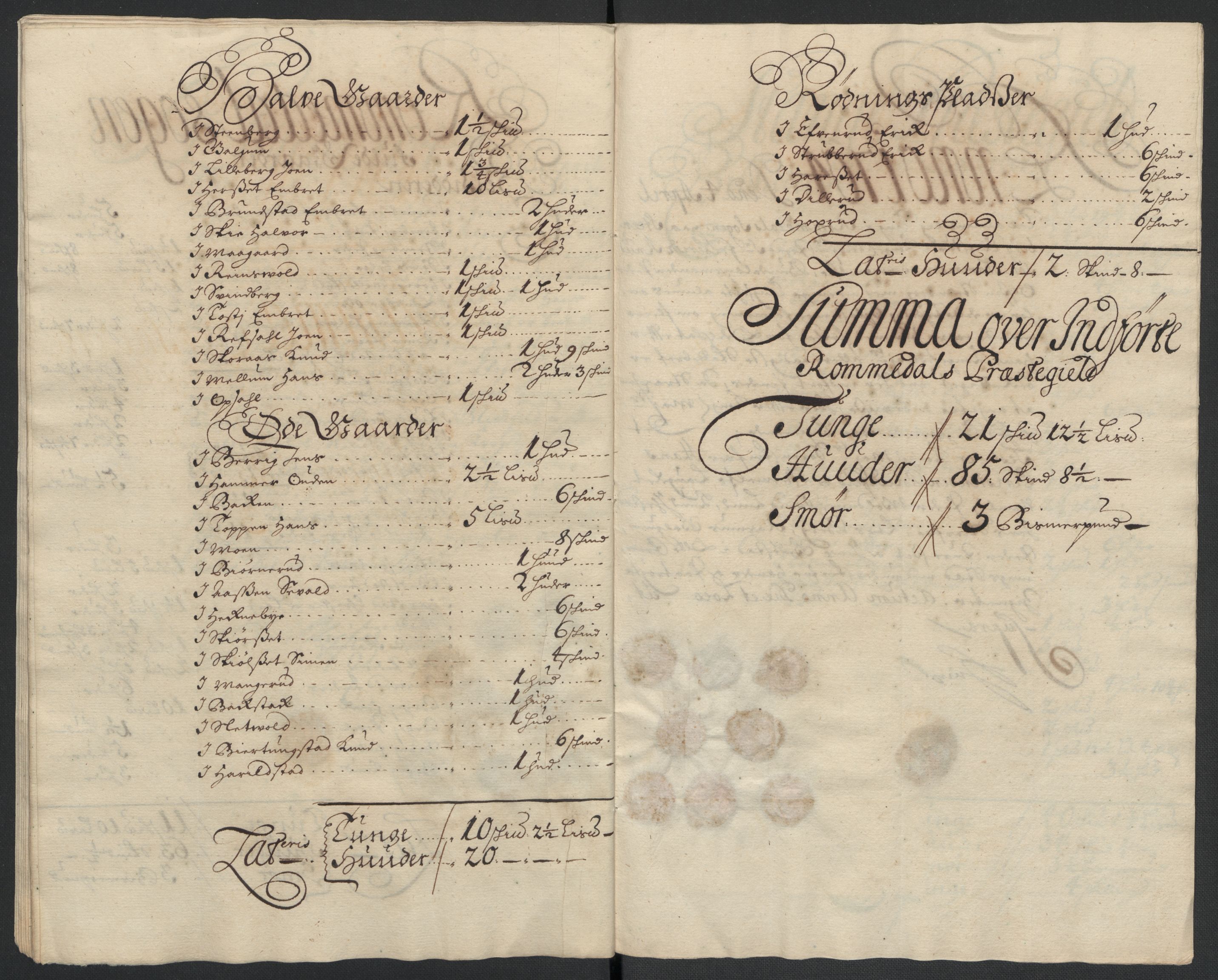 Rentekammeret inntil 1814, Reviderte regnskaper, Fogderegnskap, RA/EA-4092/R16/L1041: Fogderegnskap Hedmark, 1703-1704, p. 359