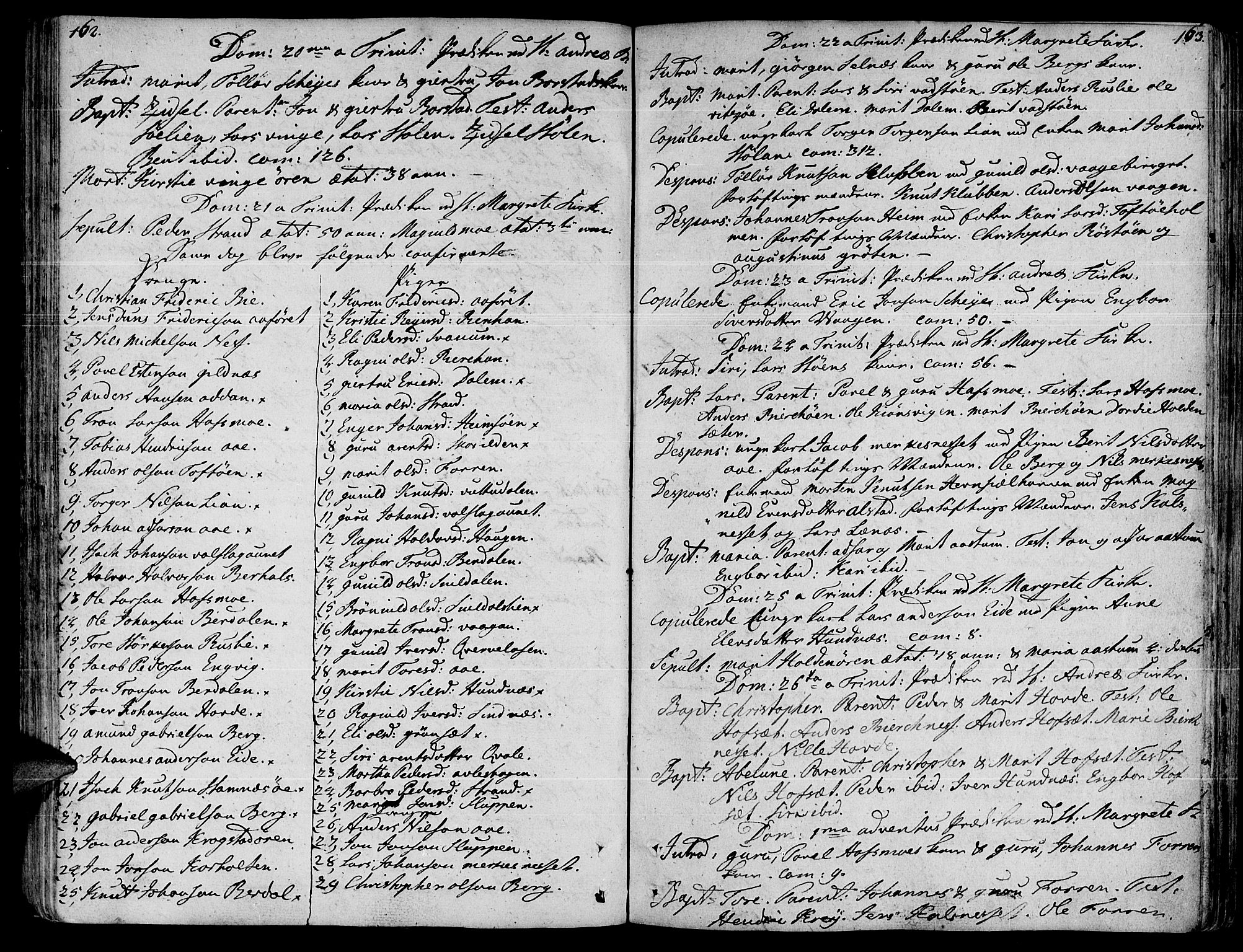 Ministerialprotokoller, klokkerbøker og fødselsregistre - Sør-Trøndelag, SAT/A-1456/630/L0489: Parish register (official) no. 630A02, 1757-1794, p. 162-163