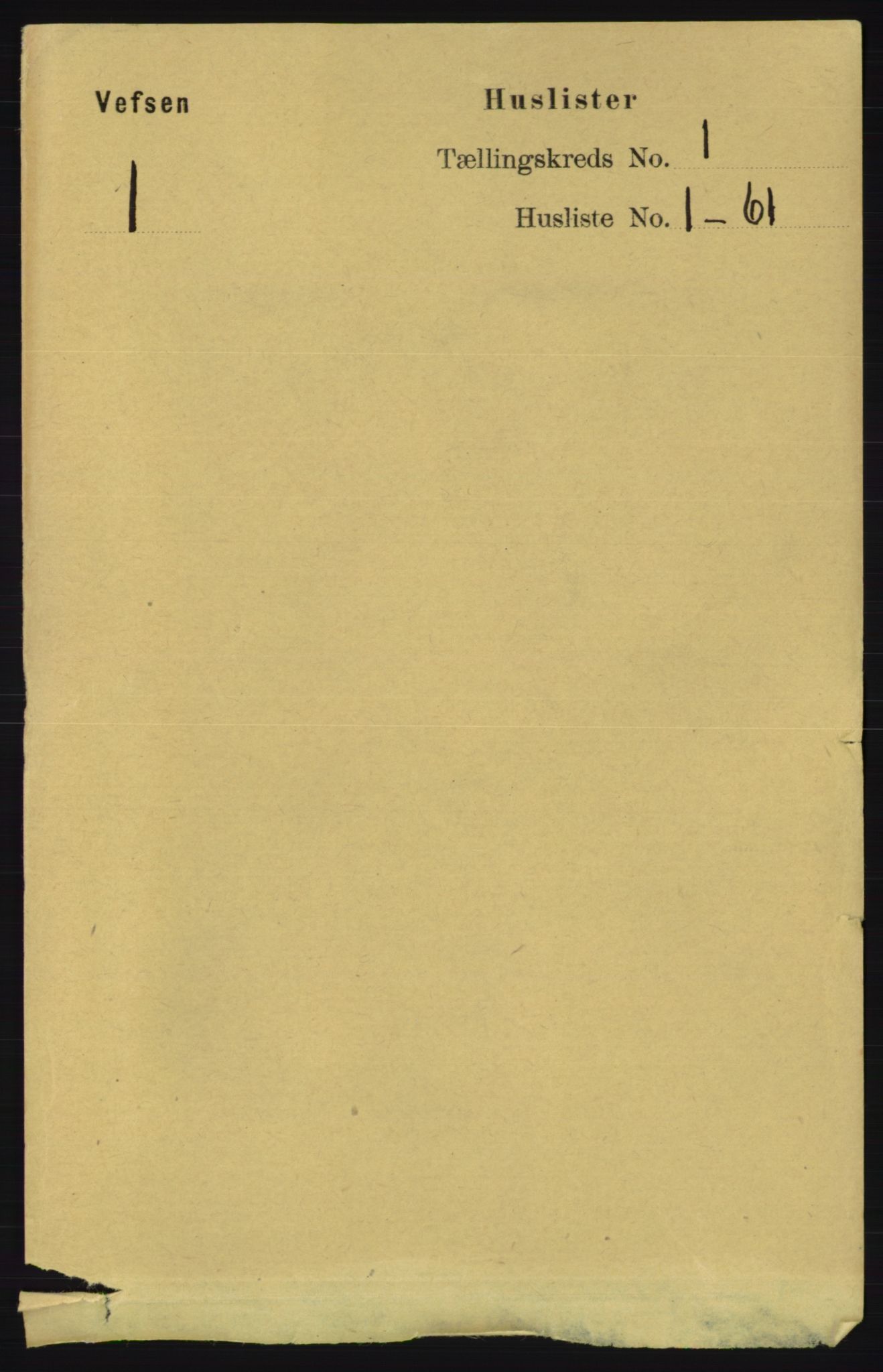RA, 1891 census for 1824 Vefsn, 1891, p. 32