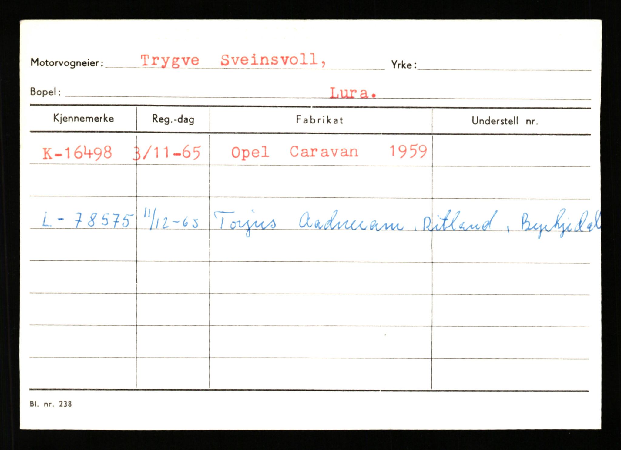 Stavanger trafikkstasjon, AV/SAST-A-101942/0/G/L0004: Registreringsnummer: 15497 - 22957, 1930-1971, p. 531