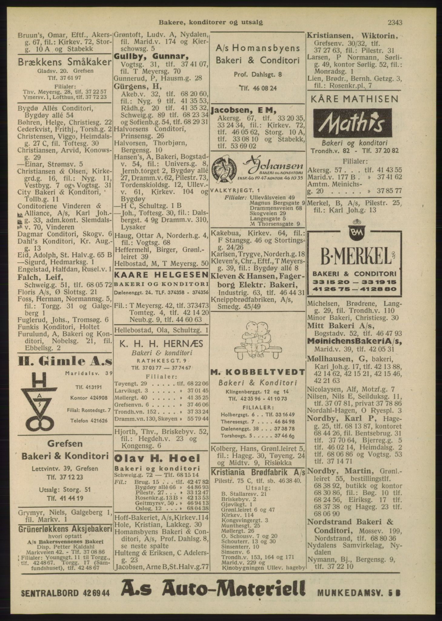Kristiania/Oslo adressebok, PUBL/-, 1948, p. 2343