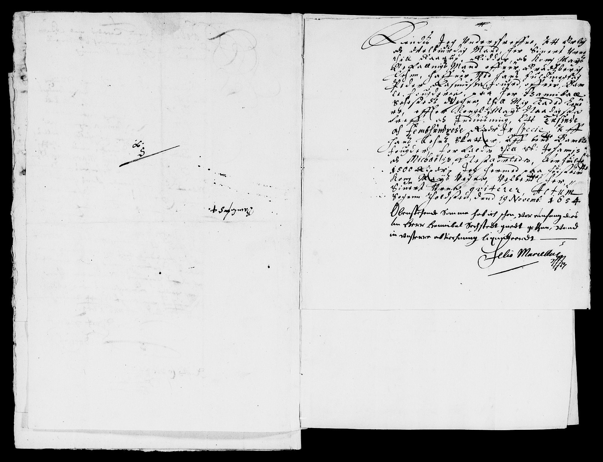 Rentekammeret inntil 1814, Reviderte regnskaper, Lensregnskaper, AV/RA-EA-5023/R/Rb/Rbp/L0041: Bratsberg len, 1654-1656