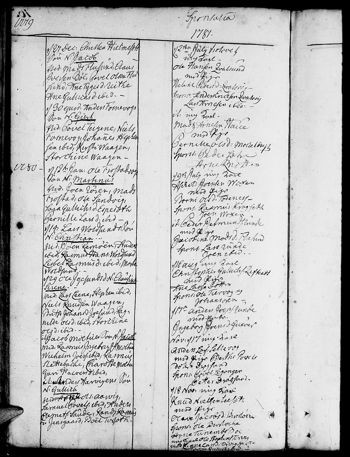Ministerialprotokoller, klokkerbøker og fødselsregistre - Møre og Romsdal, SAT/A-1454/507/L0067: Parish register (official) no. 507A02, 1767-1788, p. 170