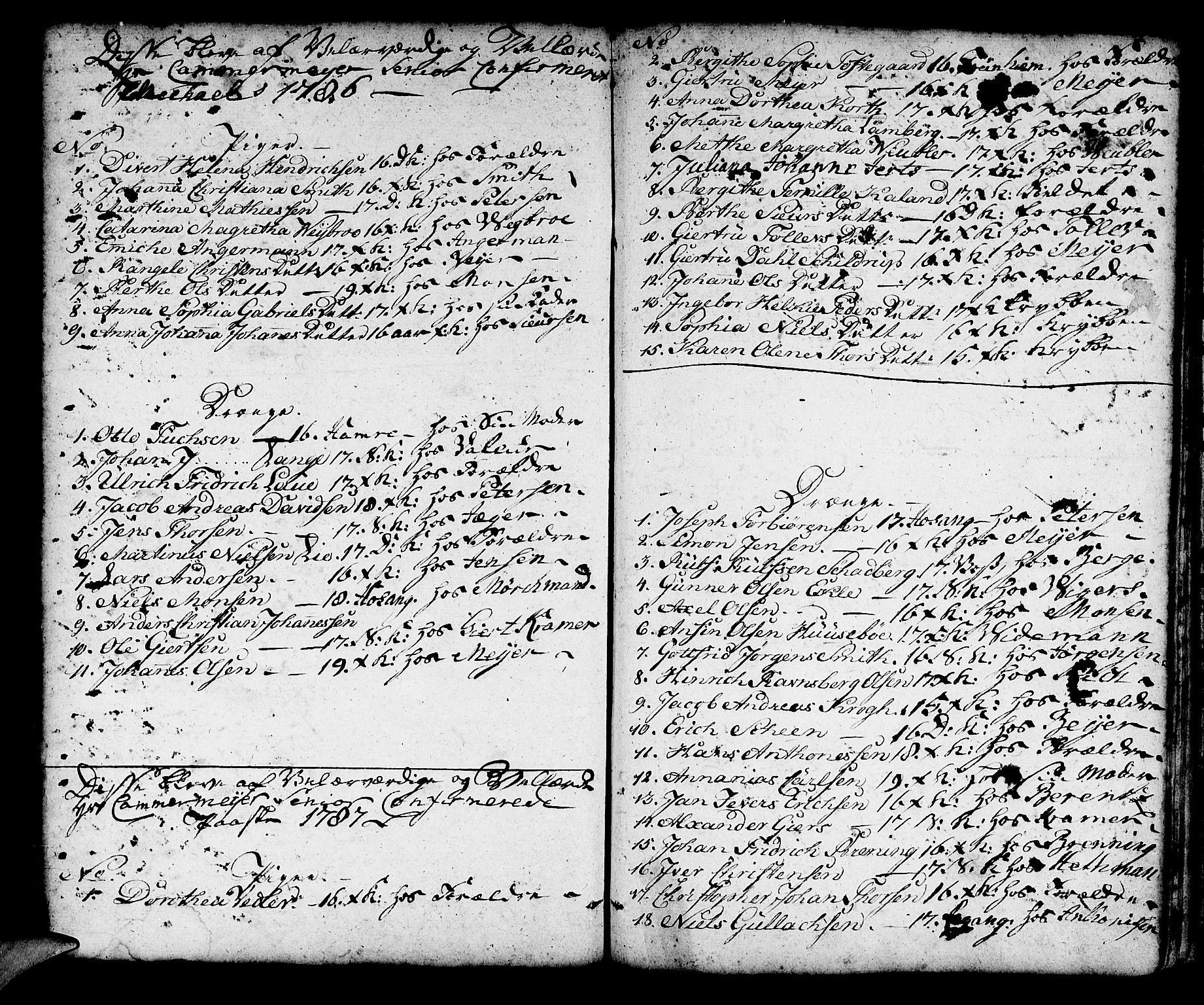 Korskirken sokneprestembete, SAB/A-76101/H/Haa/L0007: Parish register (official) no. A 7, 1736-1839, p. 88