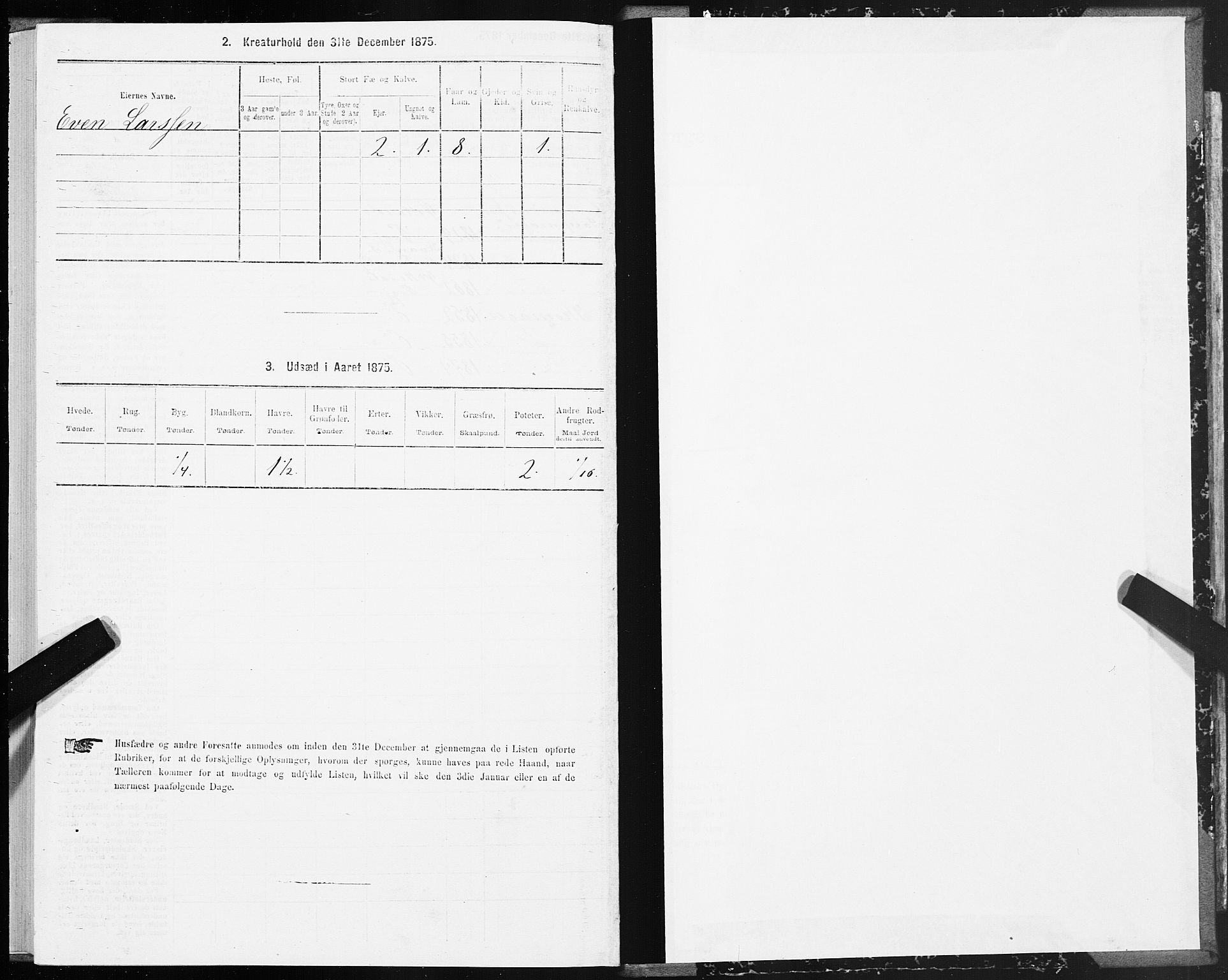 SAT, 1875 census for 1638P Orkdal, 1875