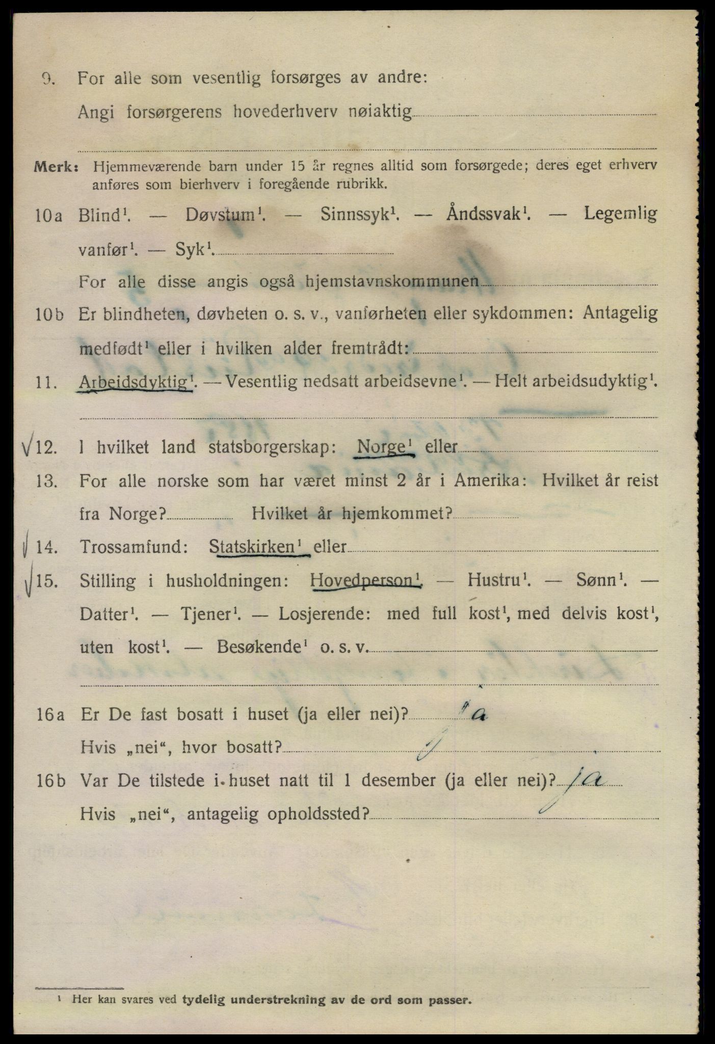 SAO, 1920 census for Kristiania, 1920, p. 618920