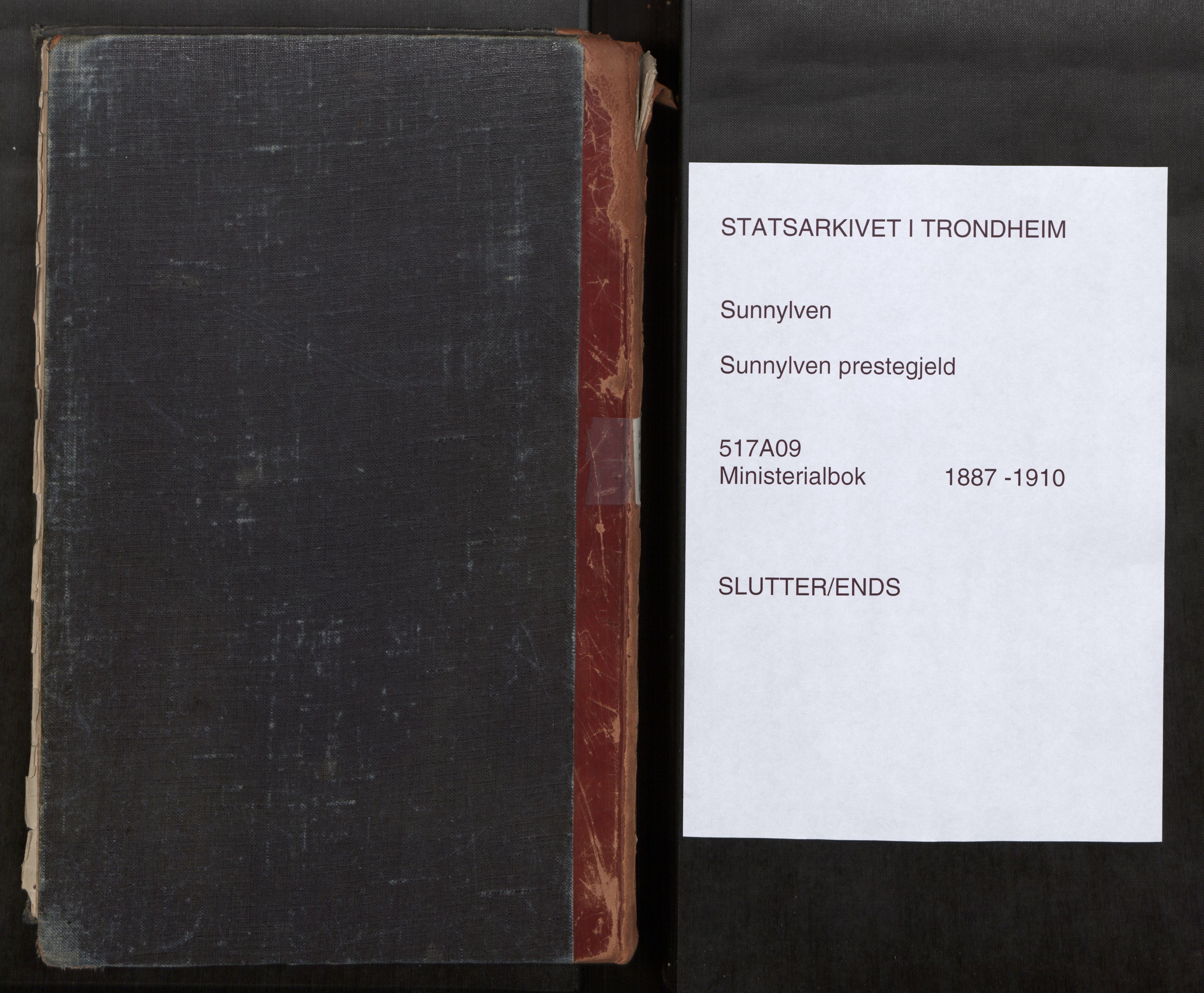 Sunnylven sokneprestkontor, SAT/A-1007: Parish register (official) no. 517A09, 1887-1910