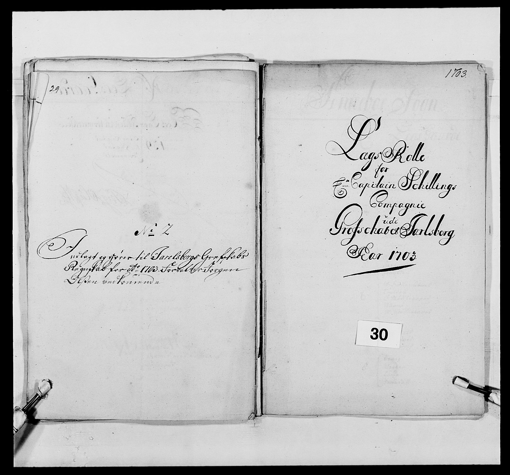 Kommanderende general (KG I) med Det norske krigsdirektorium, AV/RA-EA-5419/E/Ea/L0494: Smålenske regiment, 1697-1717, p. 252