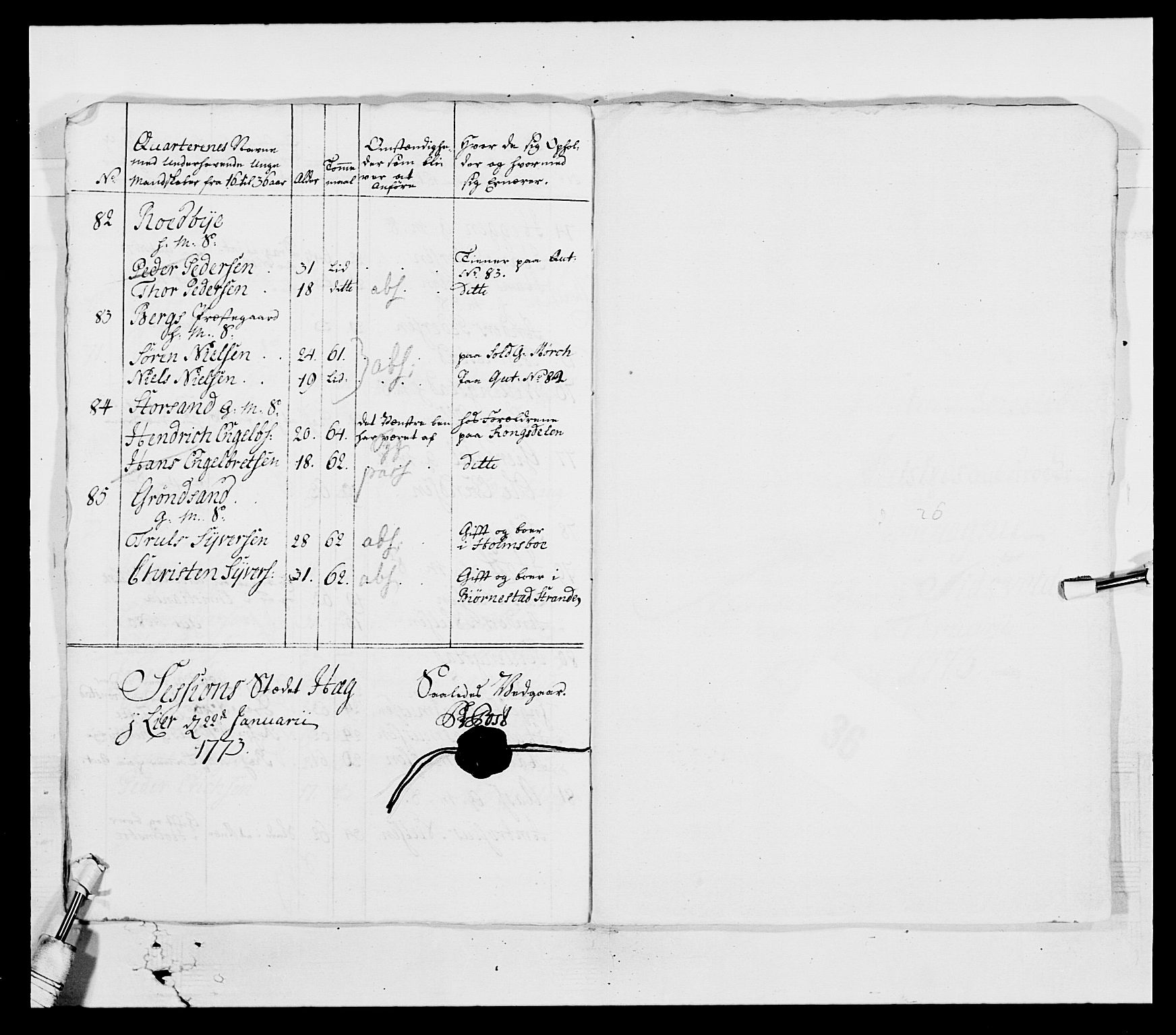 Generalitets- og kommissariatskollegiet, Det kongelige norske kommissariatskollegium, AV/RA-EA-5420/E/Eh/L0003: 1. Sønnafjelske dragonregiment, 1767-1812, p. 583