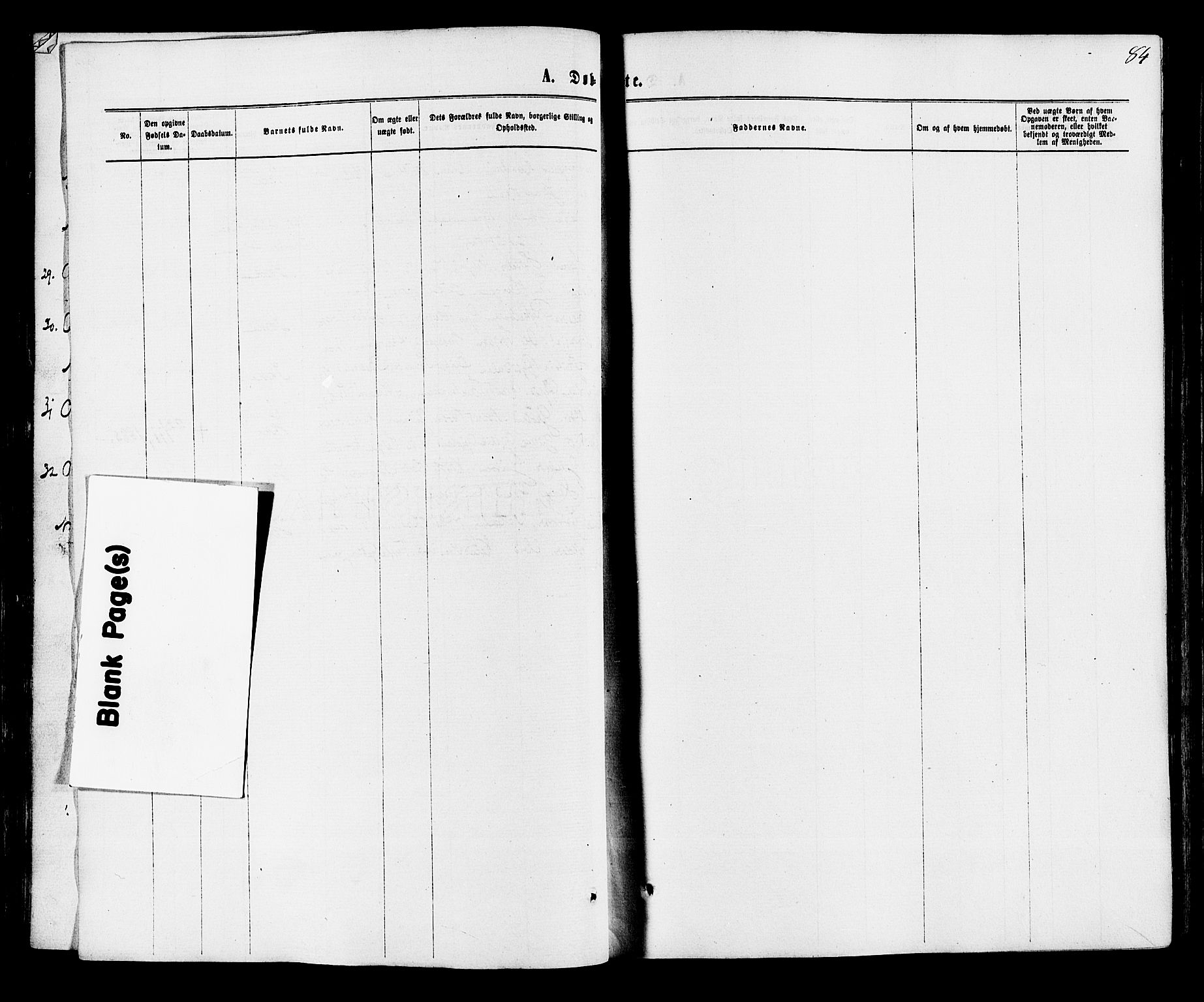 Nore kirkebøker, AV/SAKO-A-238/F/Fa/L0004: Parish register (official) no. I 4, 1867-1877, p. 84