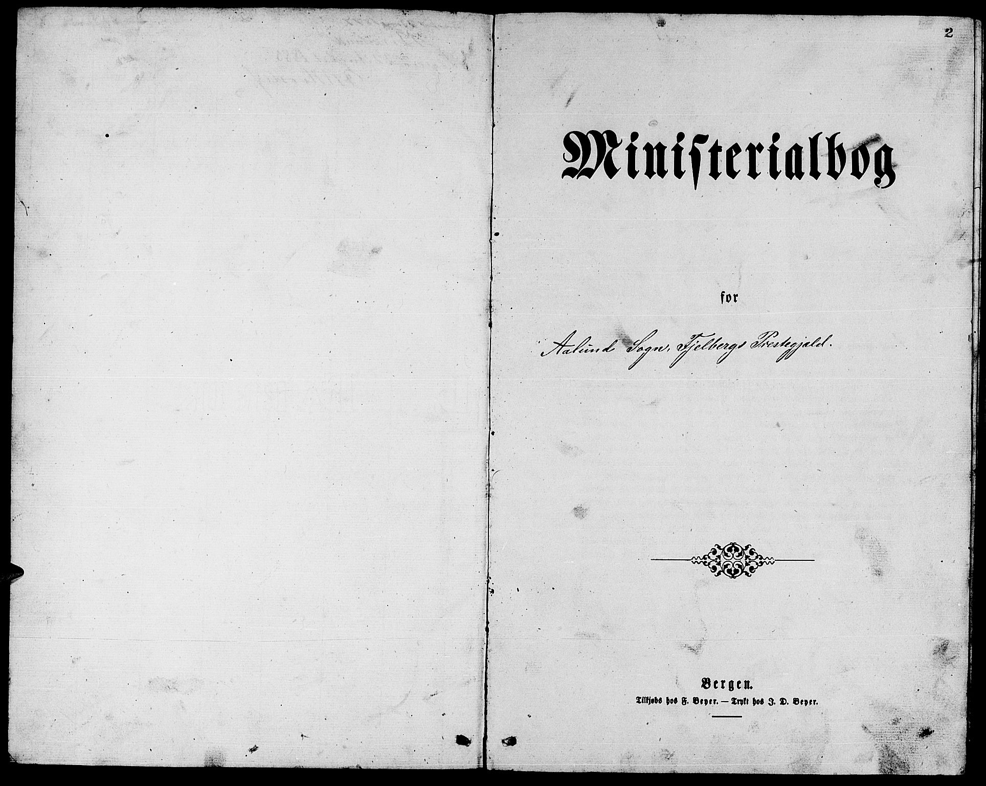 Ølen Sokneprestembete, AV/SAB-A-79201/H/Hab: Parish register (copy) no. A 3, 1875-1888, p. 2