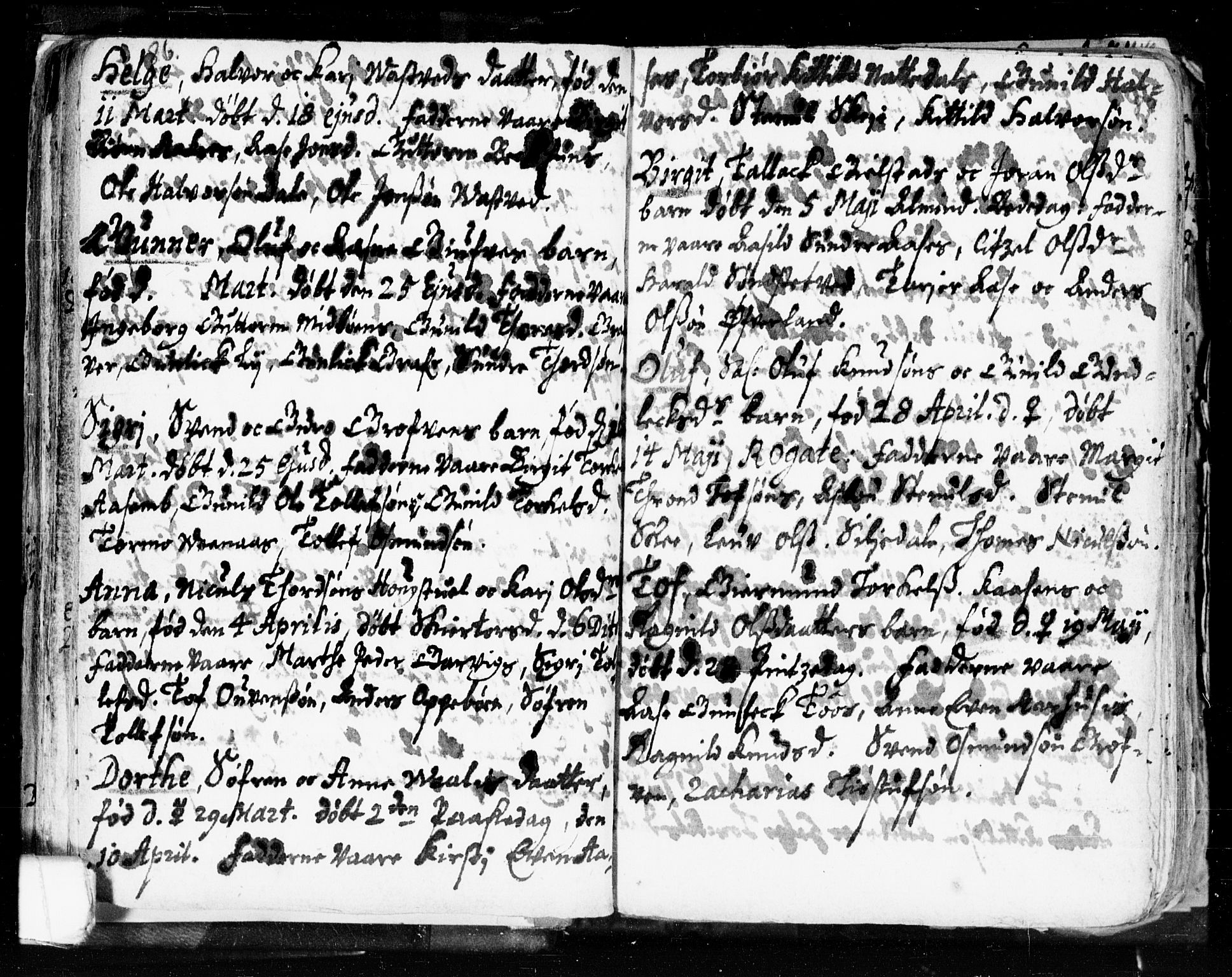 Seljord kirkebøker, SAKO/A-20/F/Fa/L0002: Parish register (official) no. I 2, 1689-1713, p. 86-87