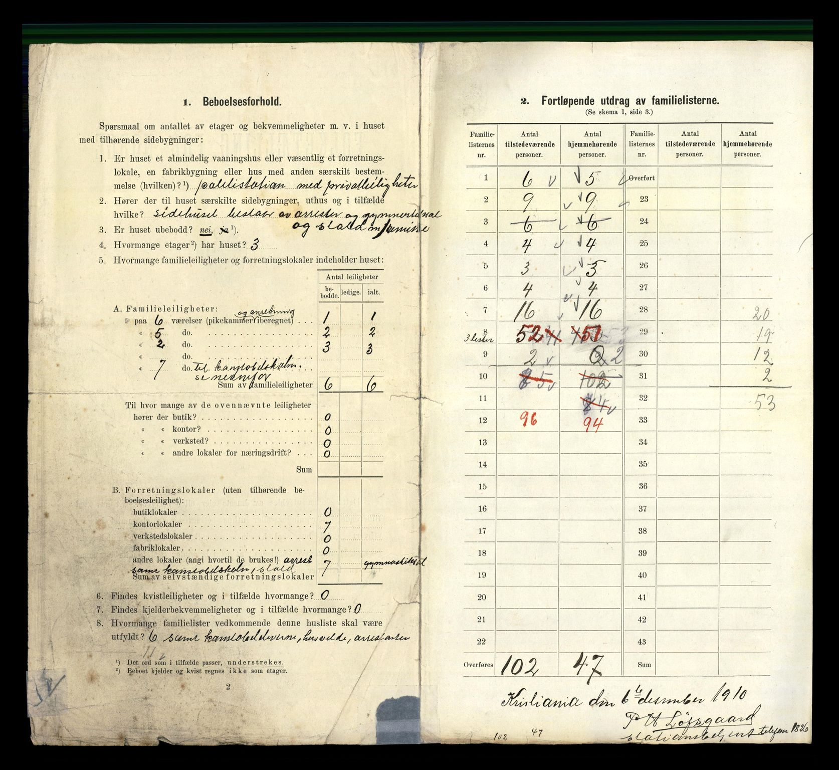 RA, 1910 census for Kristiania, 1910, p. 11996