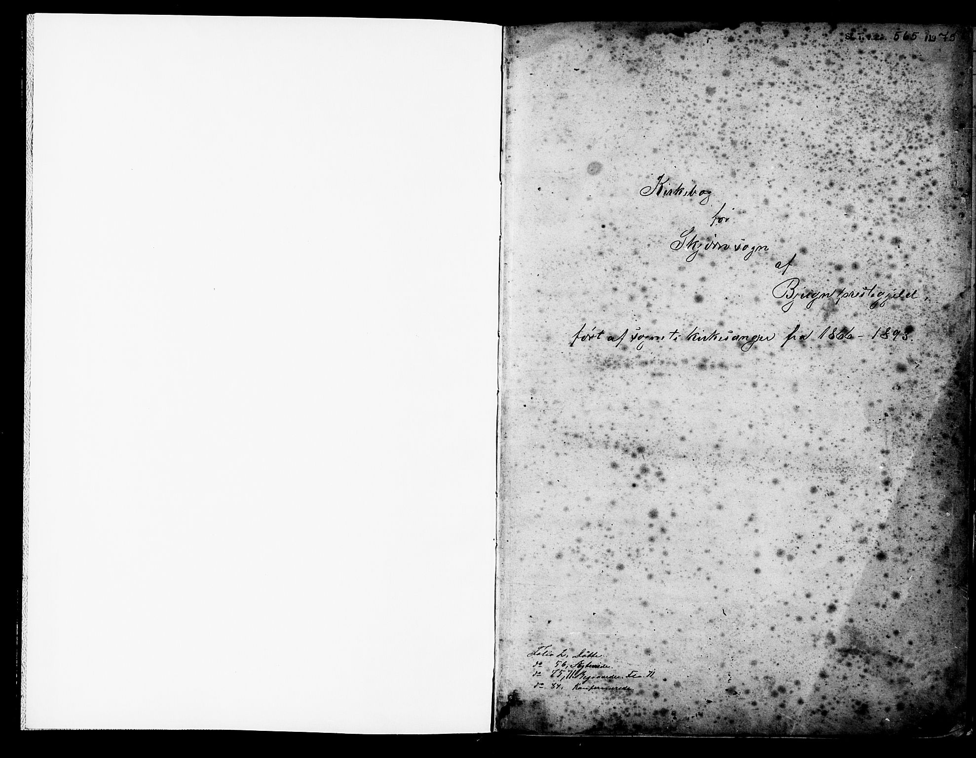 Ministerialprotokoller, klokkerbøker og fødselsregistre - Sør-Trøndelag, SAT/A-1456/653/L0657: Parish register (copy) no. 653C01, 1866-1893, p. 1